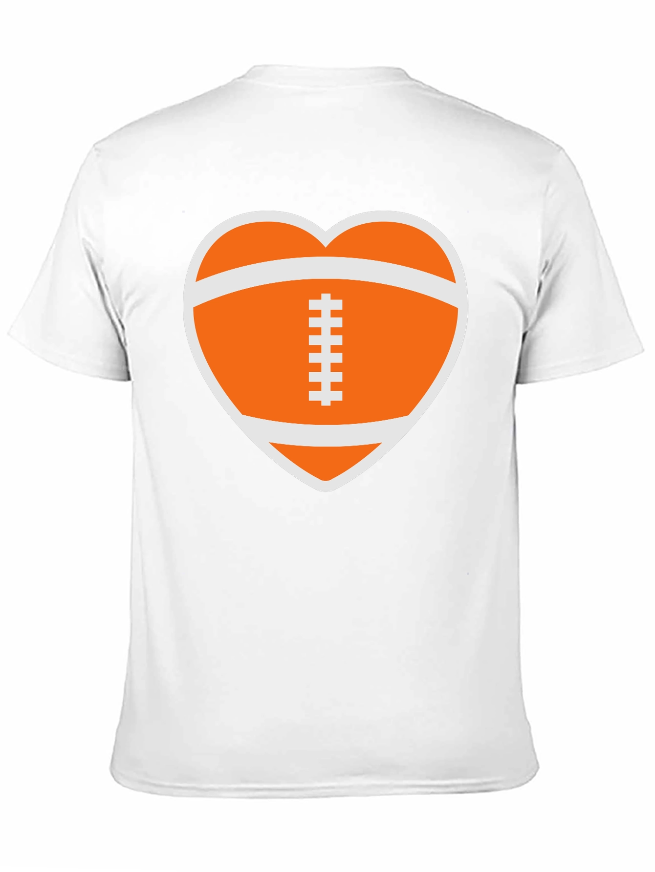 Football Heart Graphic Tee