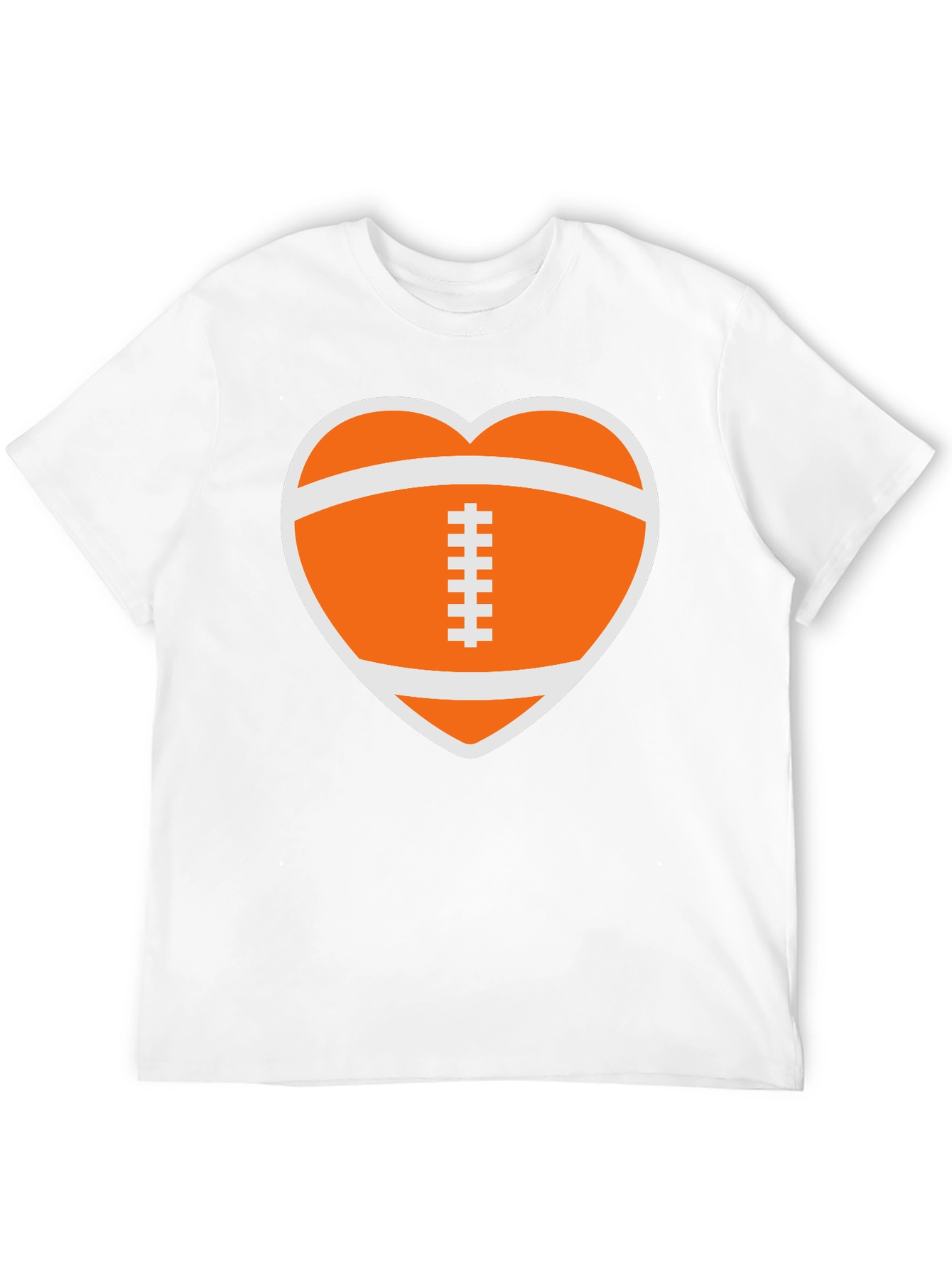 Football Heart Graphic Tee