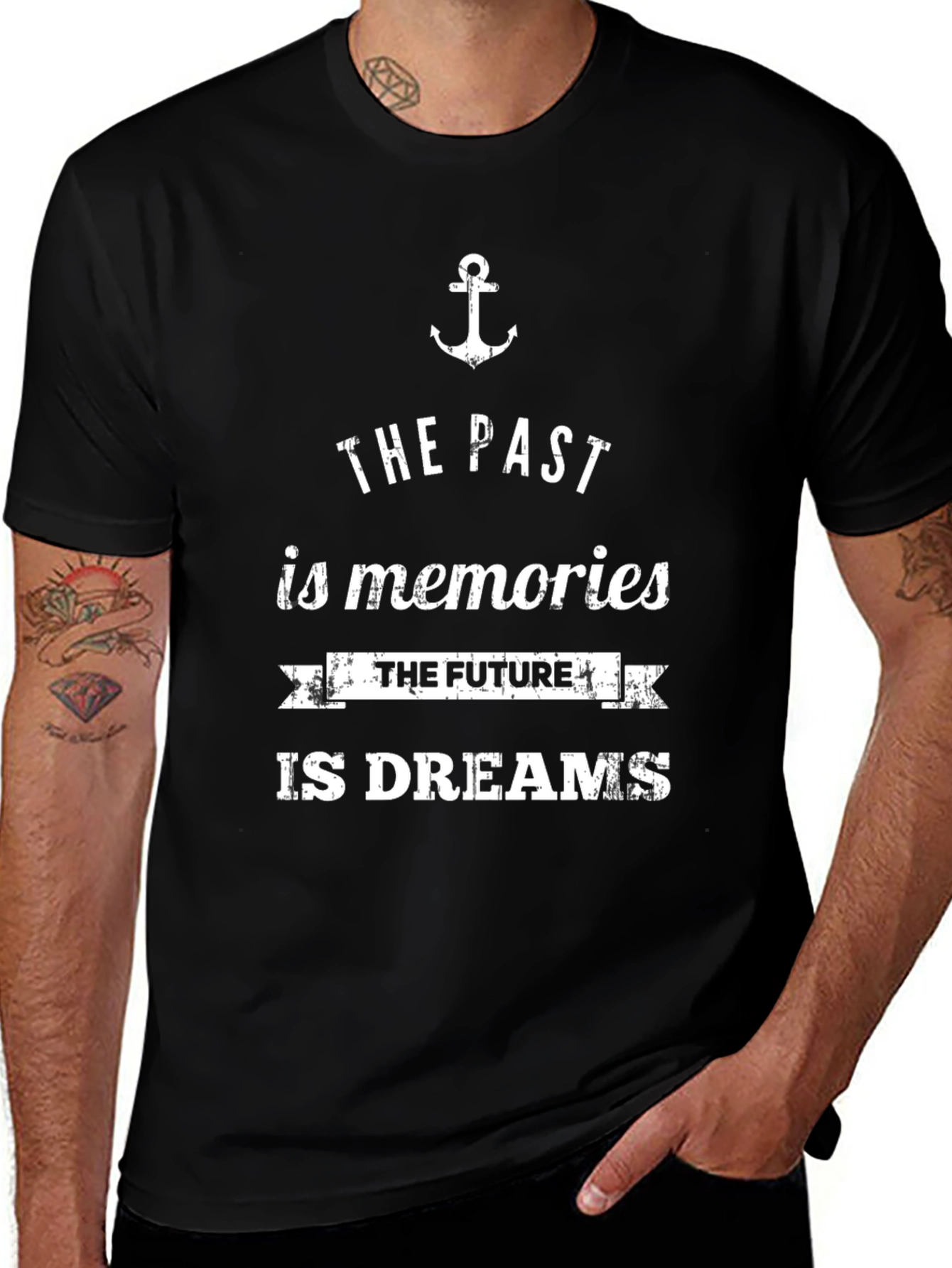 The Past is Memories Graphic T-Shirt