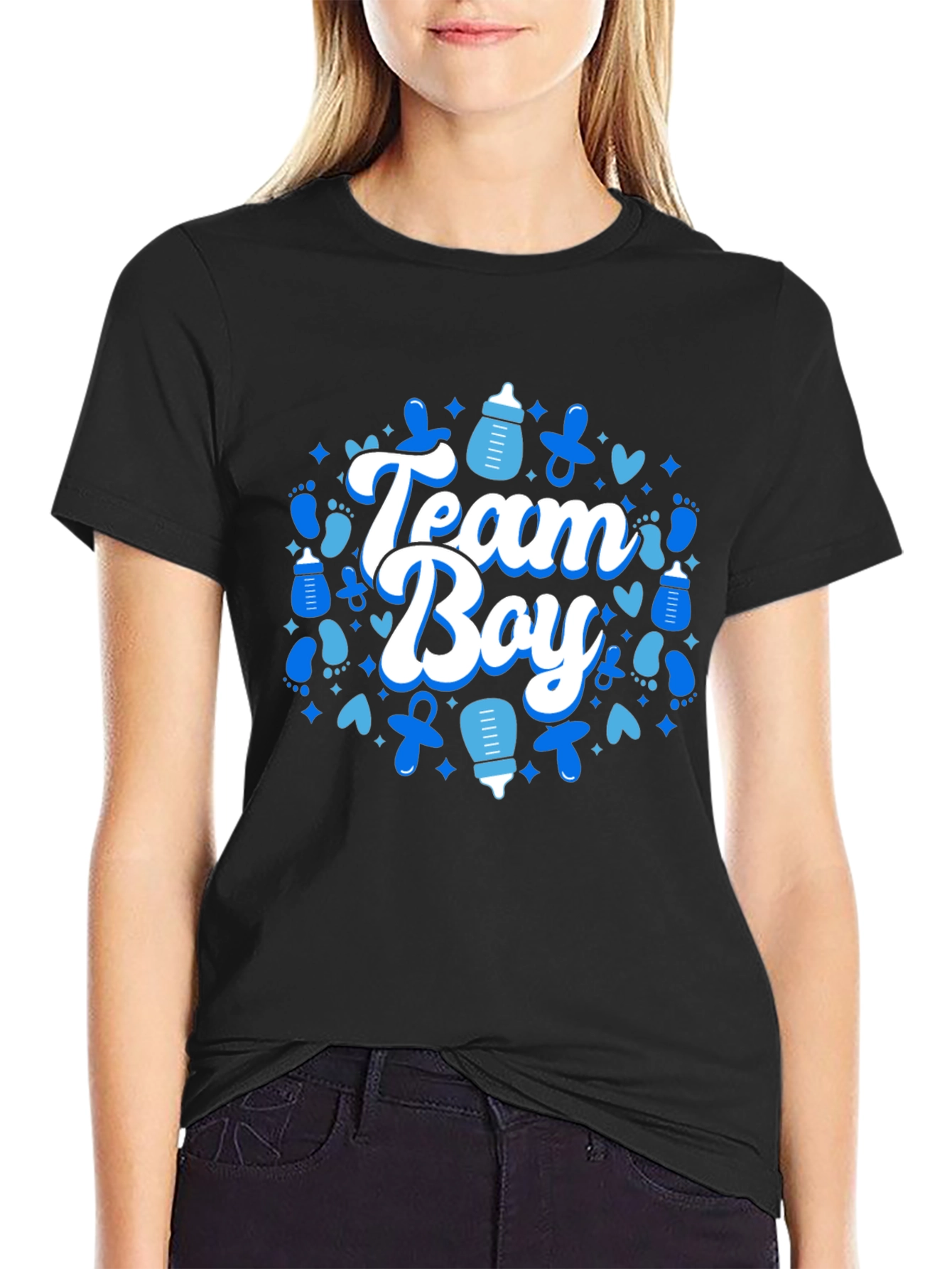 Team Boy Baby Shower T-Shirt