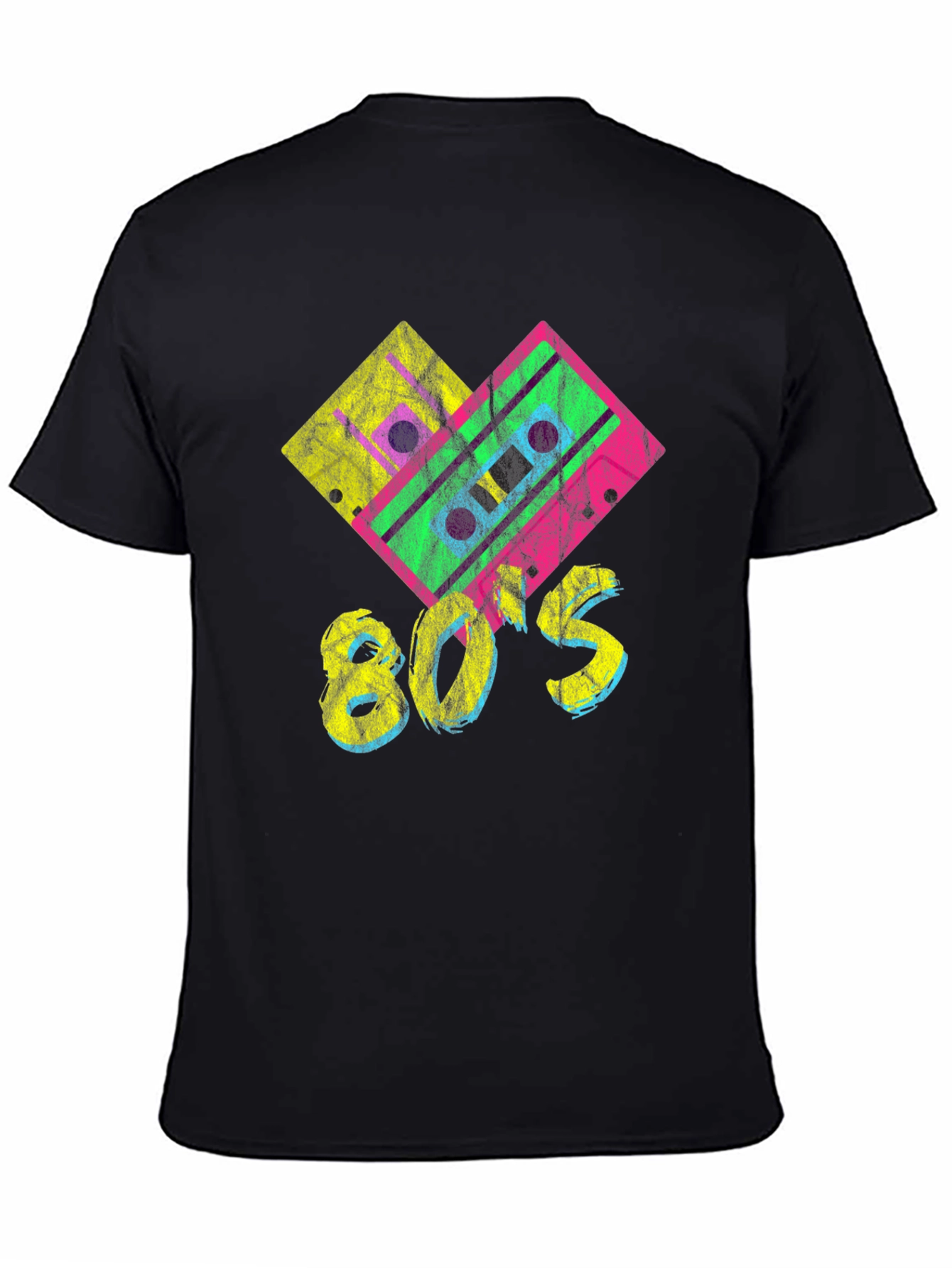 Retro 80s Cassette Tape Graphic T-Shirt