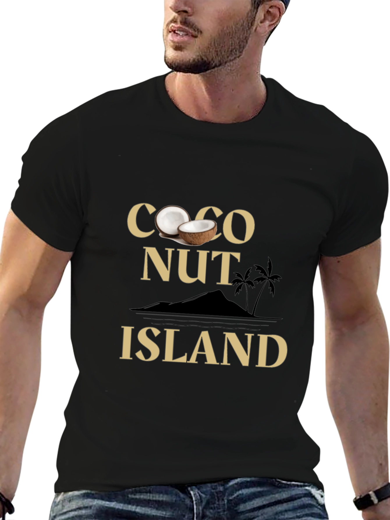 Coconut Island Graphic T-Shirt