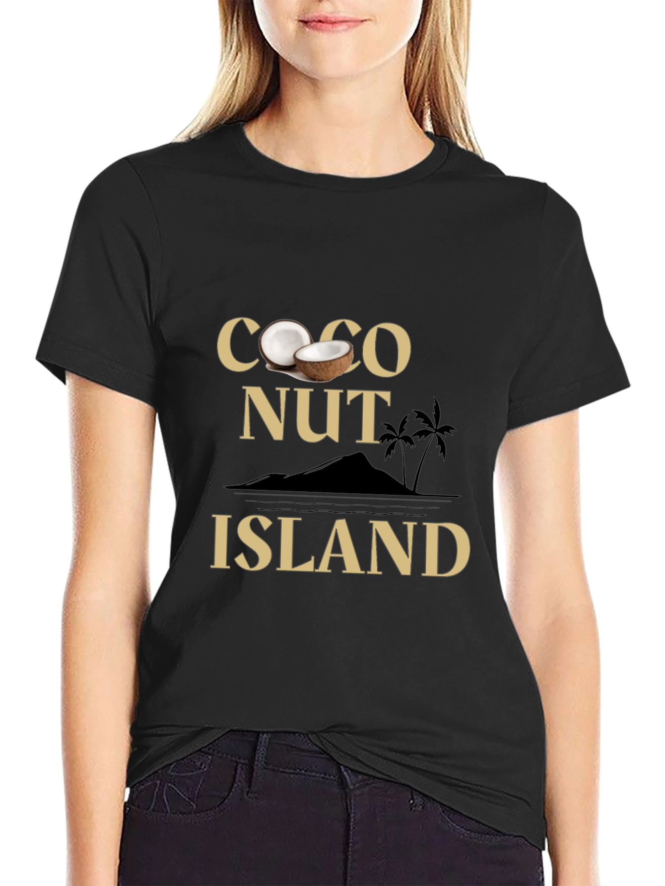 Coconut Island Graphic T-Shirt