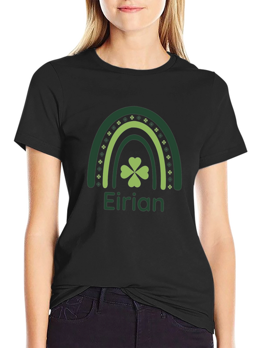 Eirian Rainbow Shamrock St. Patricks Day T-Shirt