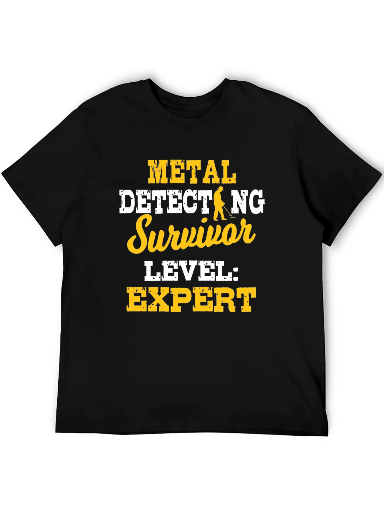 Metal Detecting Survivor Expert Level T-Shirt