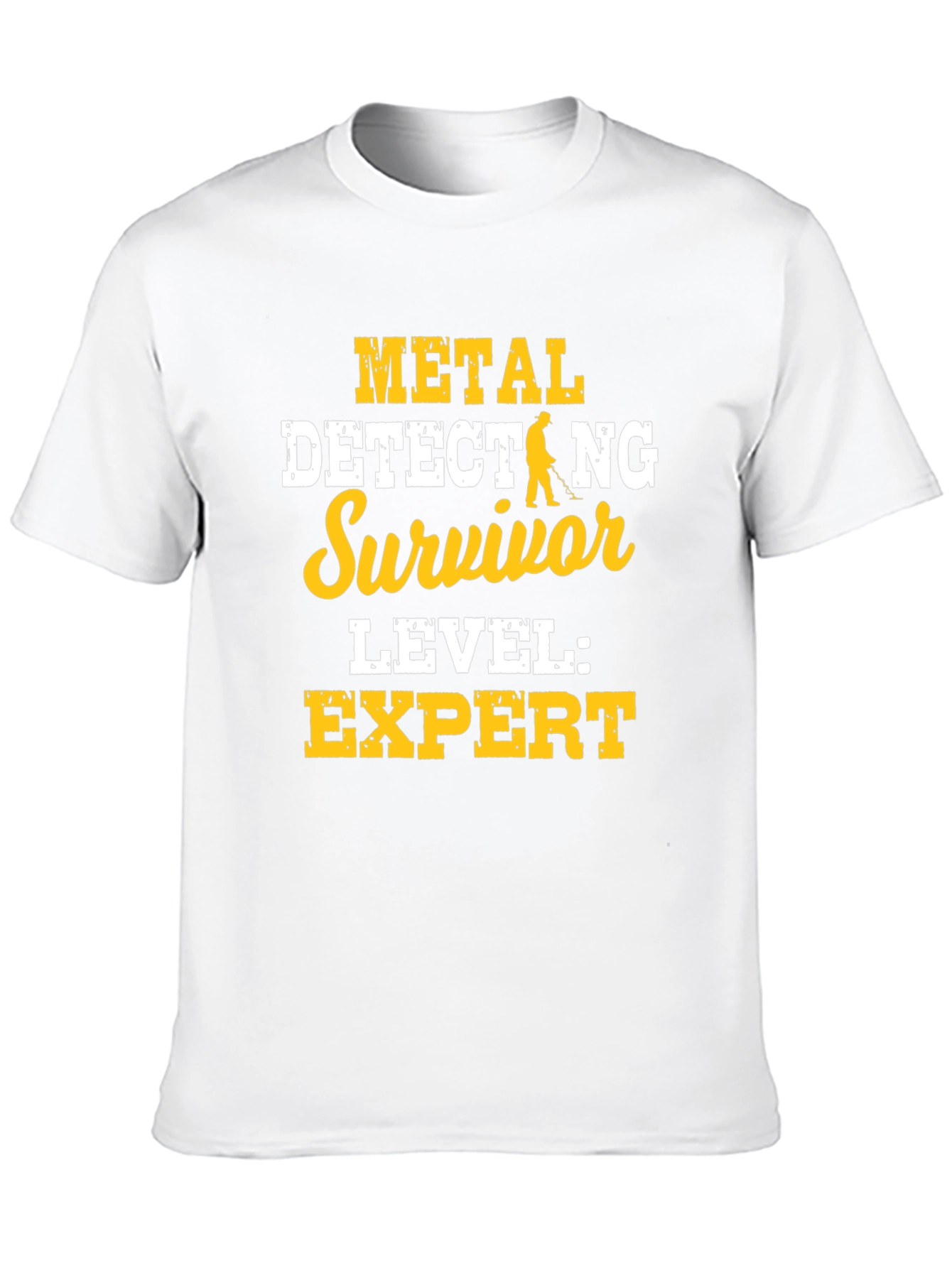 Metal Detecting Survivor Expert Level T-Shirt