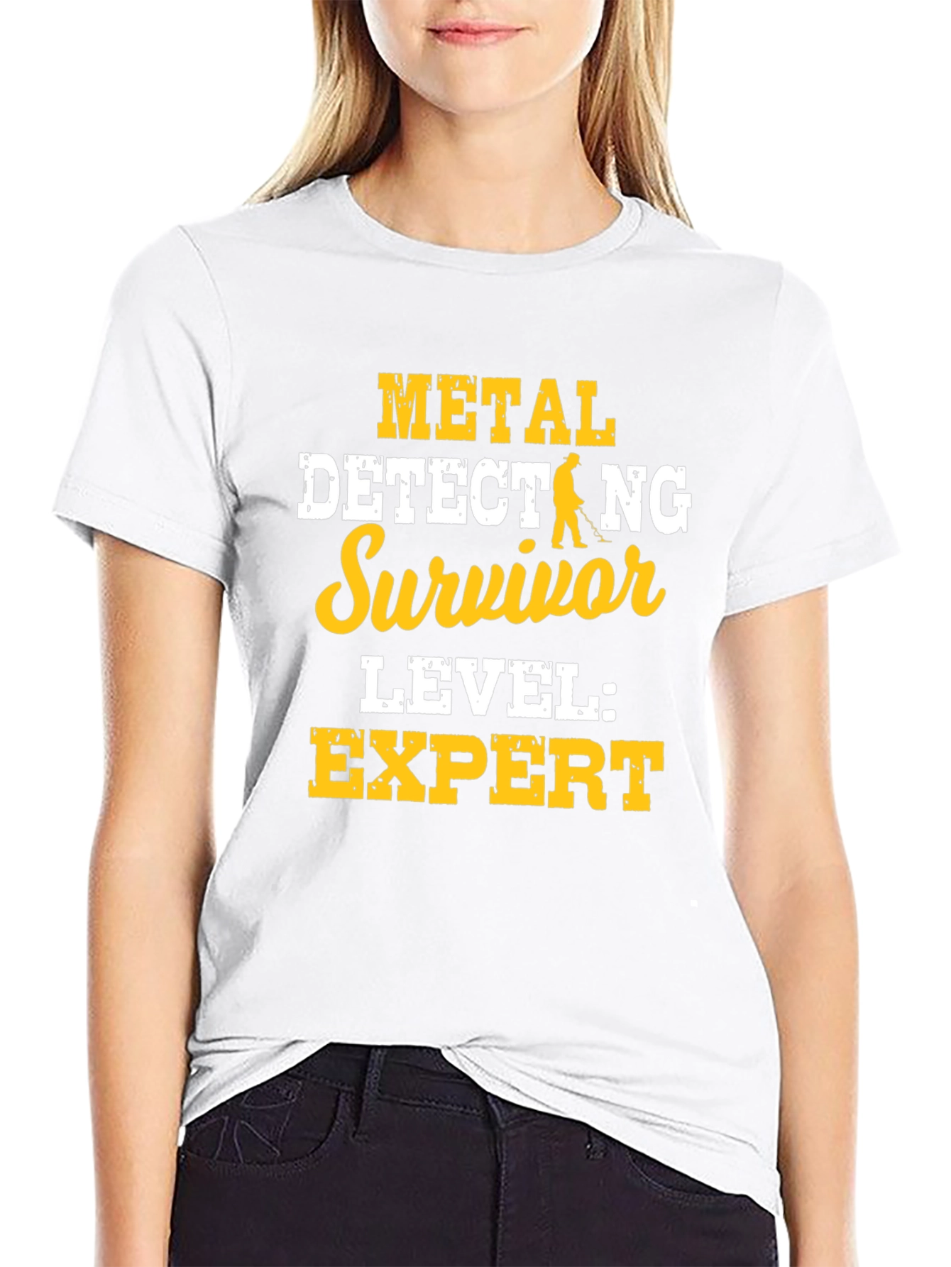 Metal Detecting Survivor Expert Level T-Shirt