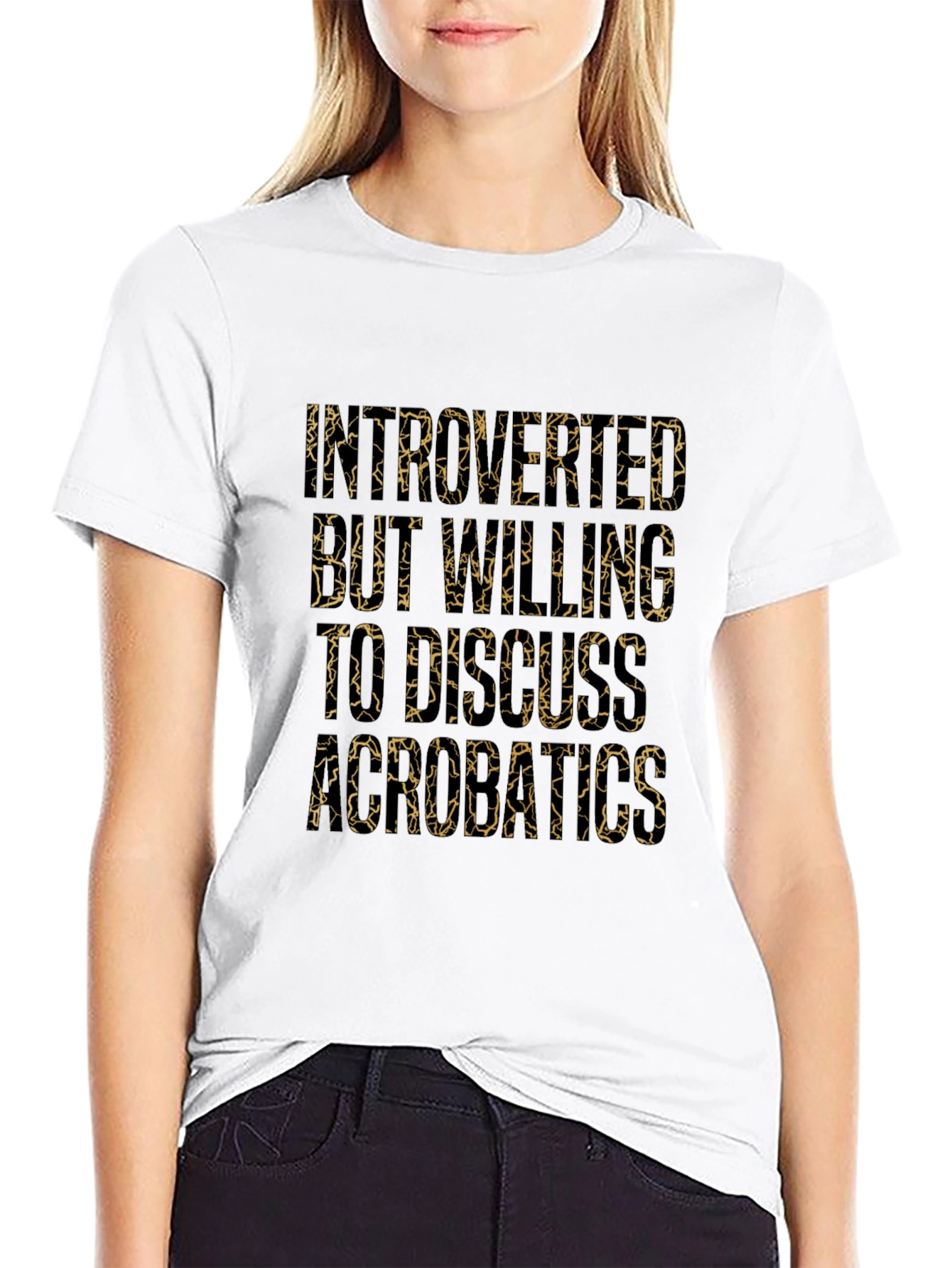 Introverted But Willing to Discuss Aerobatics T-Shirt