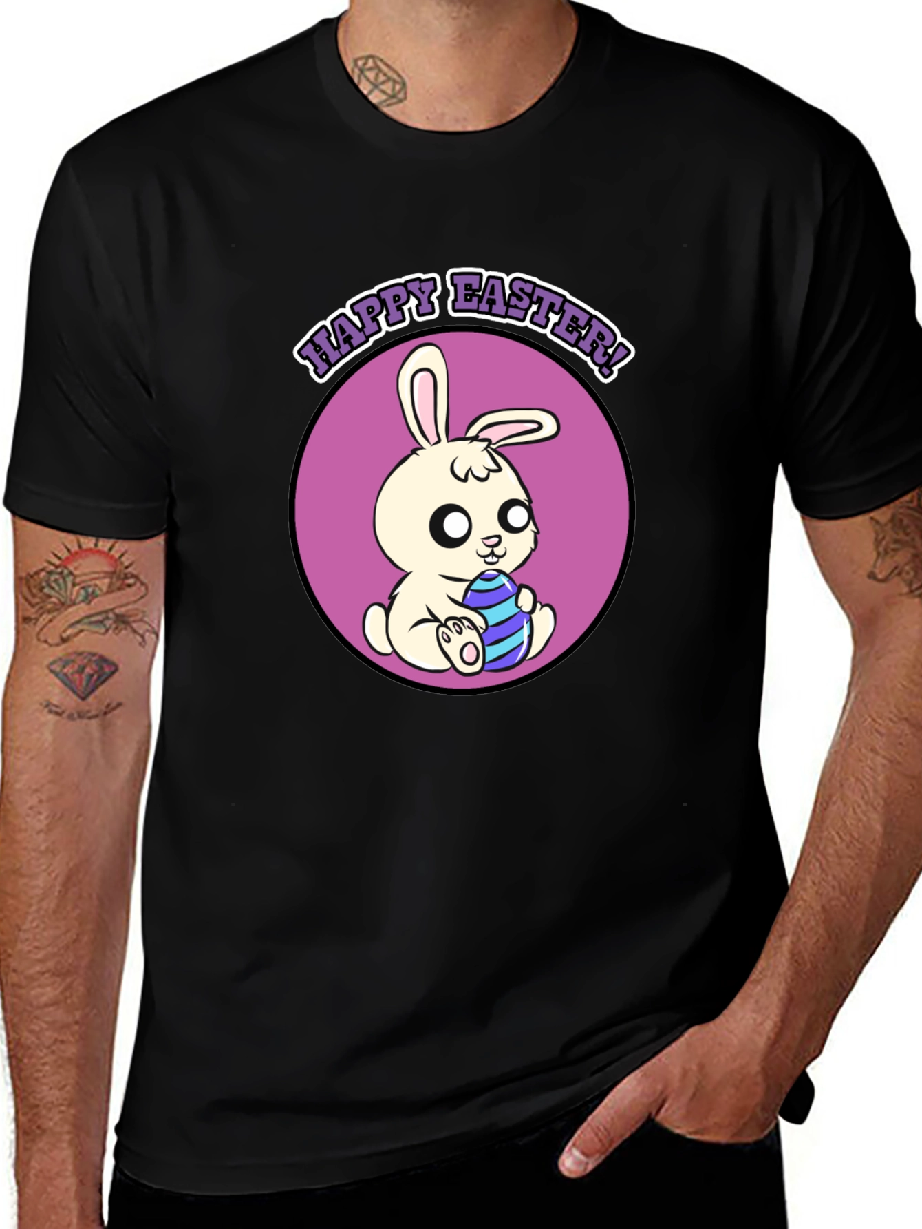 Happy Easter Bunny T-Shirt - Cute Holiday Apparel