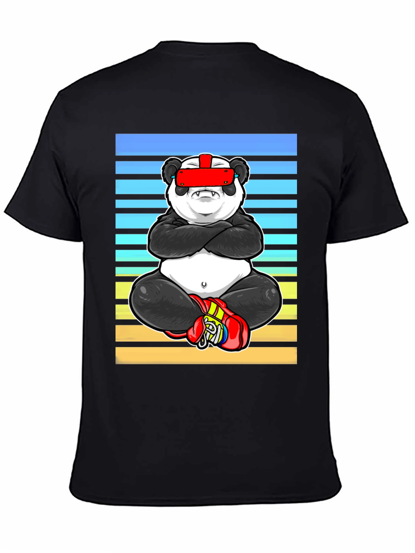 Cool Panda VR Boxing T-Shirt
