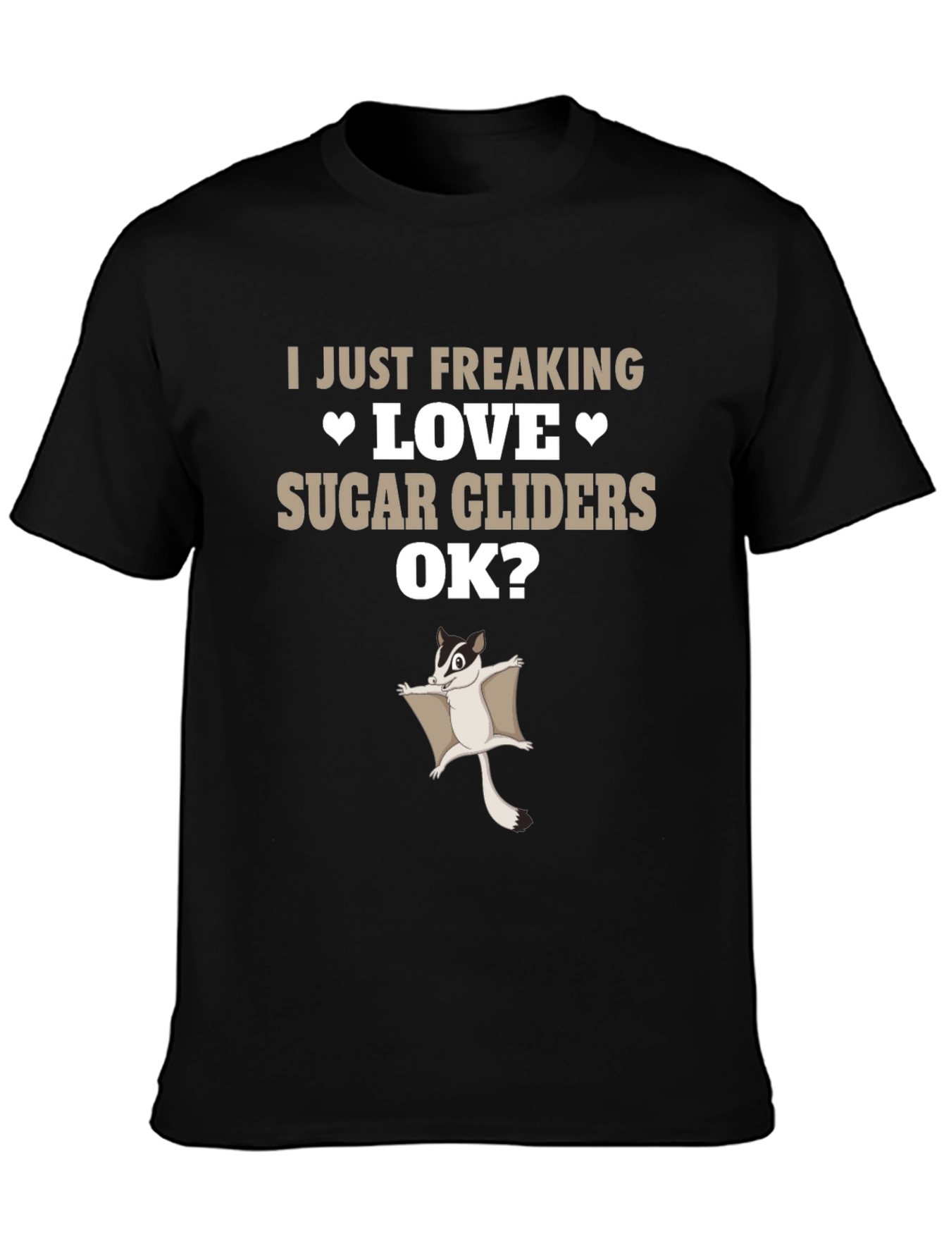 Sugar Glider Lover Graphic T-Shirt