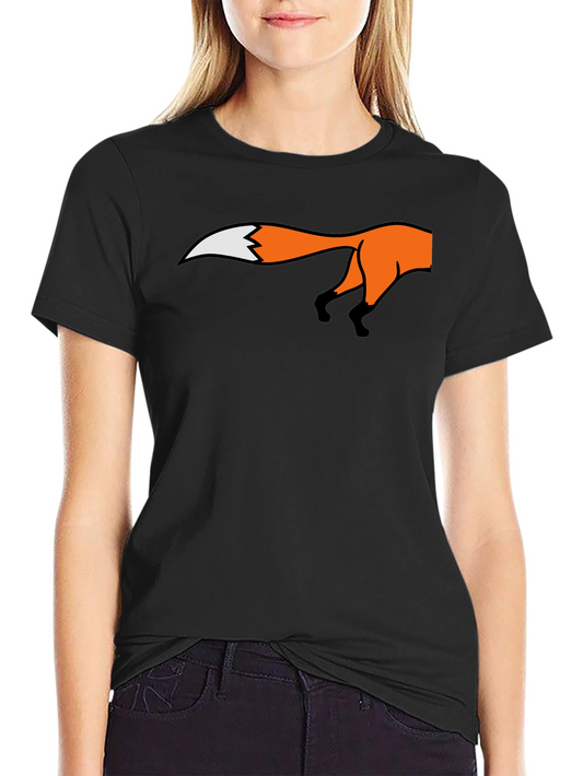 Fox Tail Graphic T-Shirt - Soft Cotton Blend