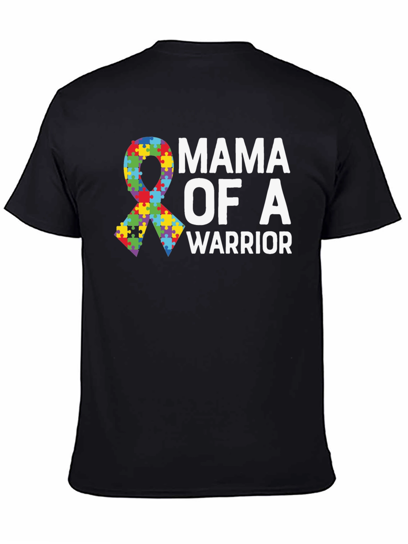 Mama of a Warrior Autism Awareness T-Shirt