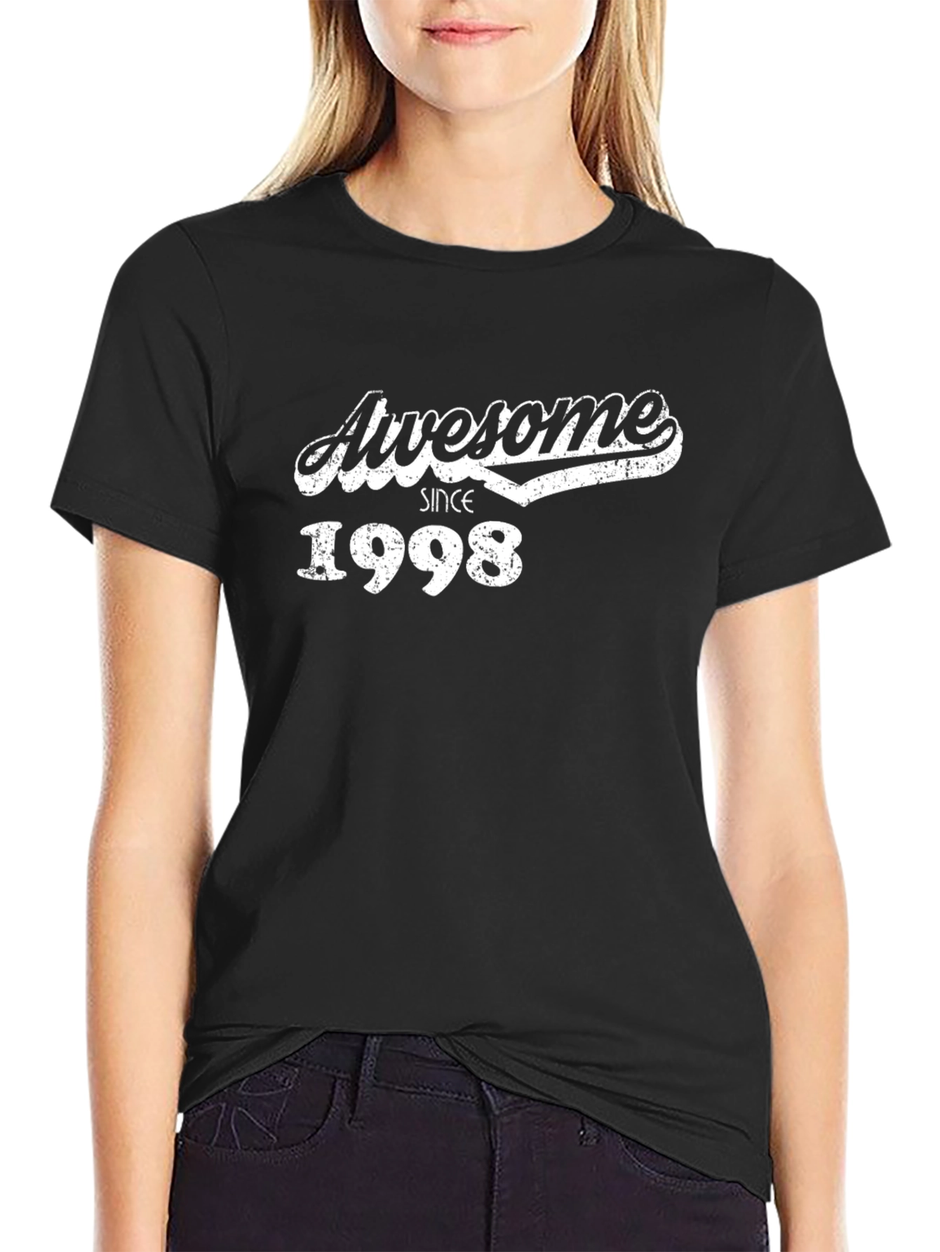 Awesome Since 1998 Black T-Shirt