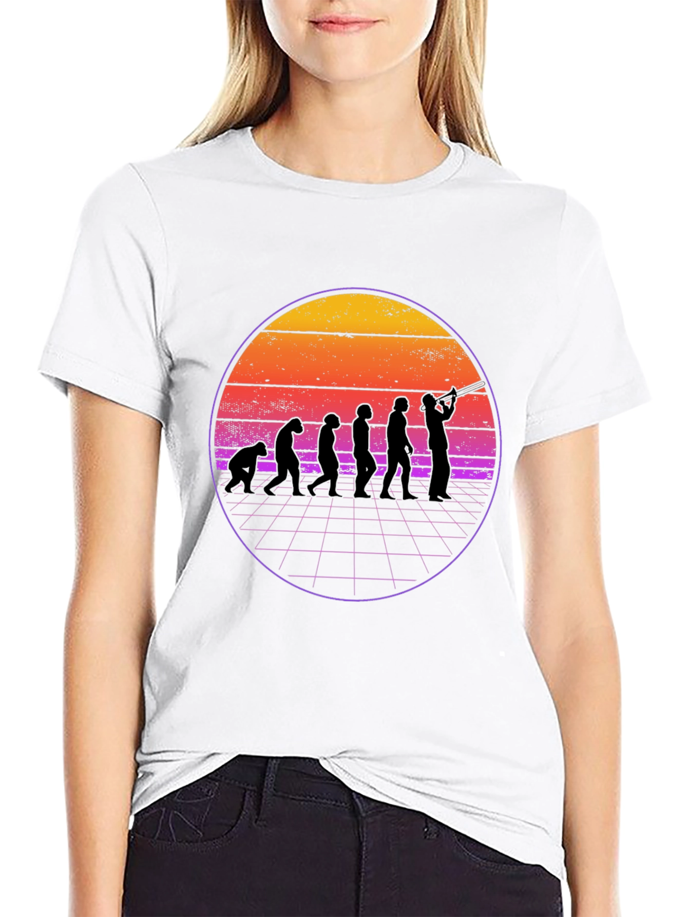 Evolution of Sax T-Shirt