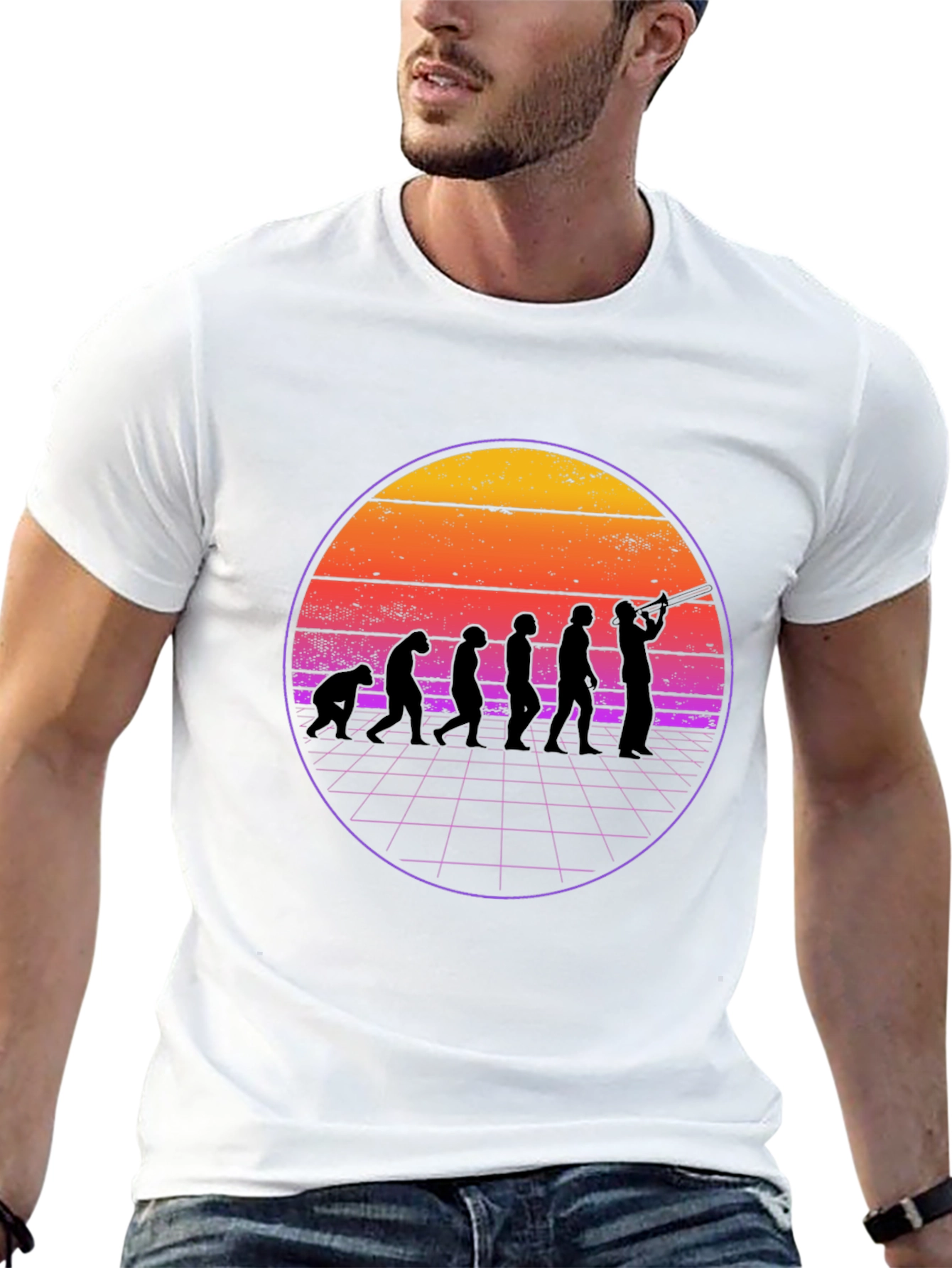 Evolution of Sax T-Shirt
