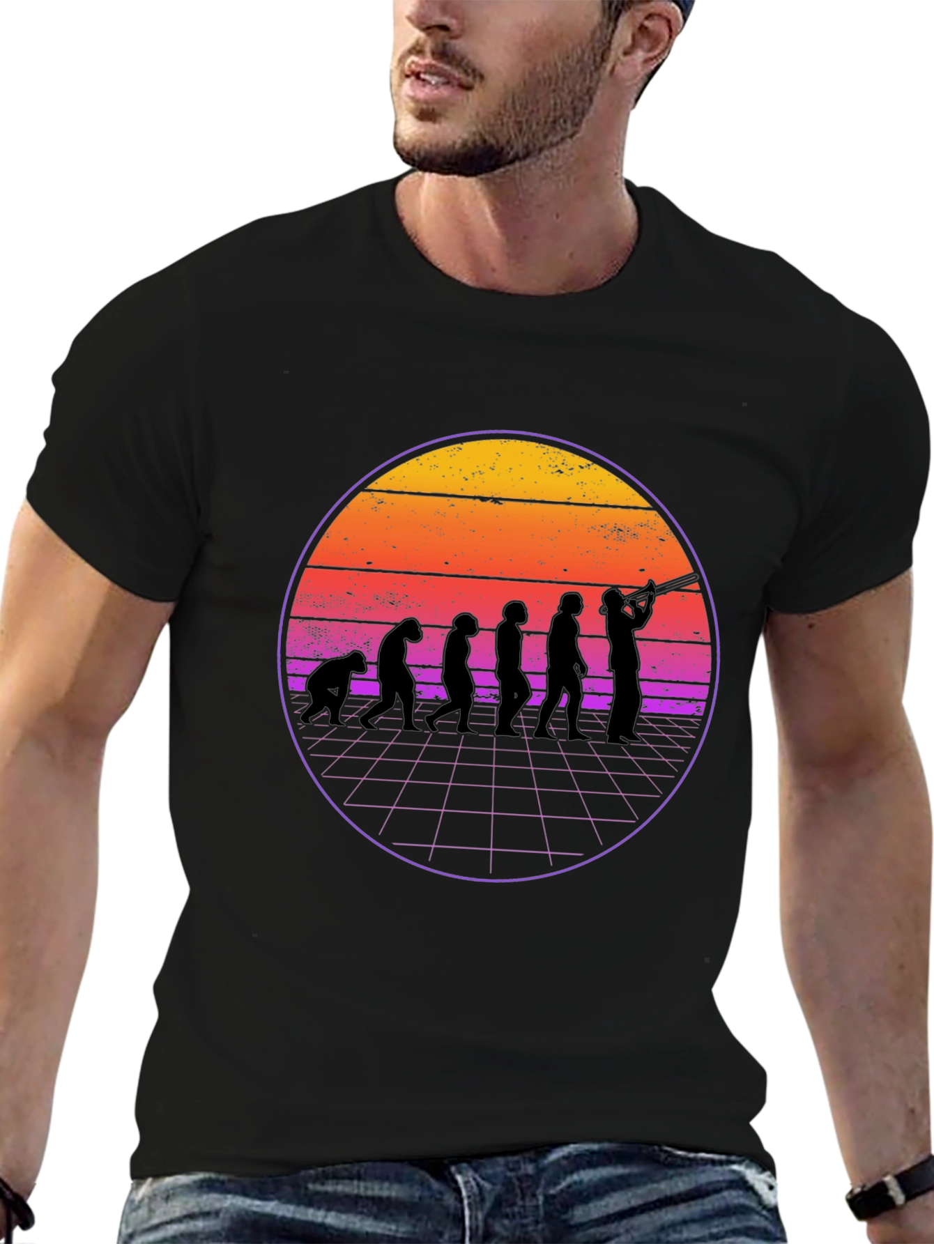 Evolution of Sax T-Shirt