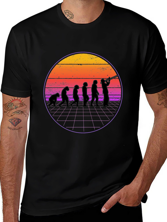 Evolution of Sax T-Shirt