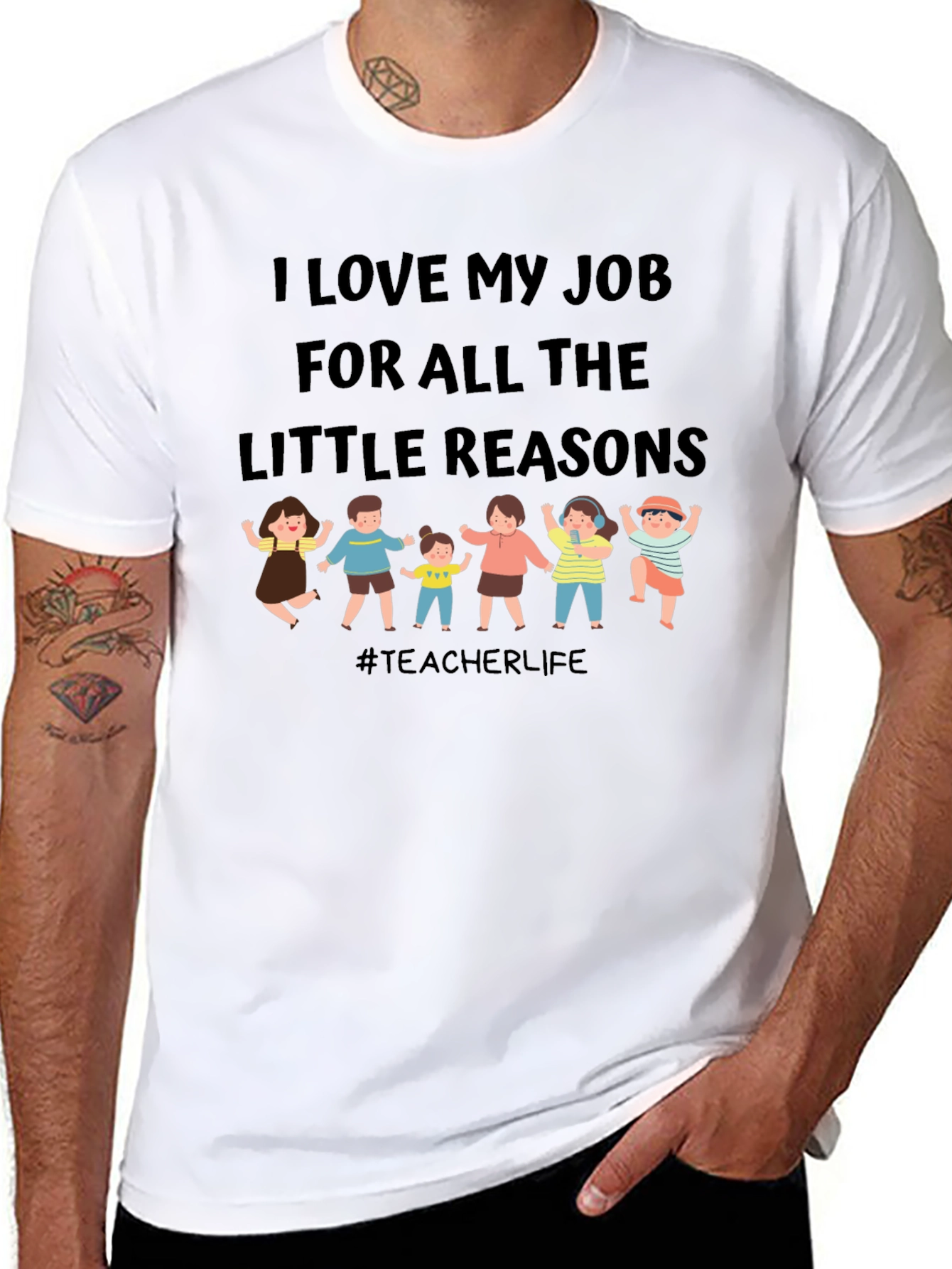 I Love My Job Teacher T-Shirt