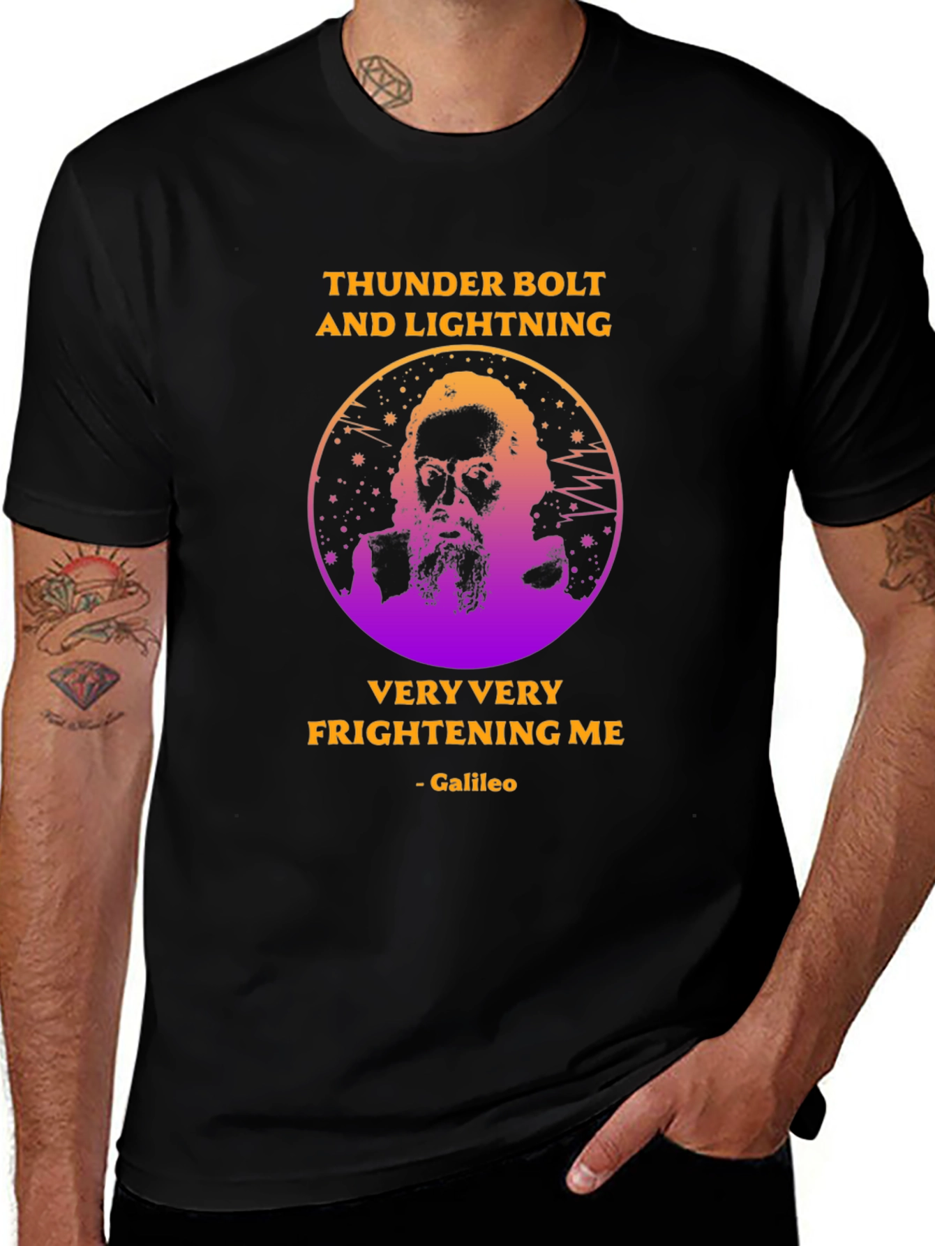 Thunderbolt and Lightning Galileo T-Shirt
