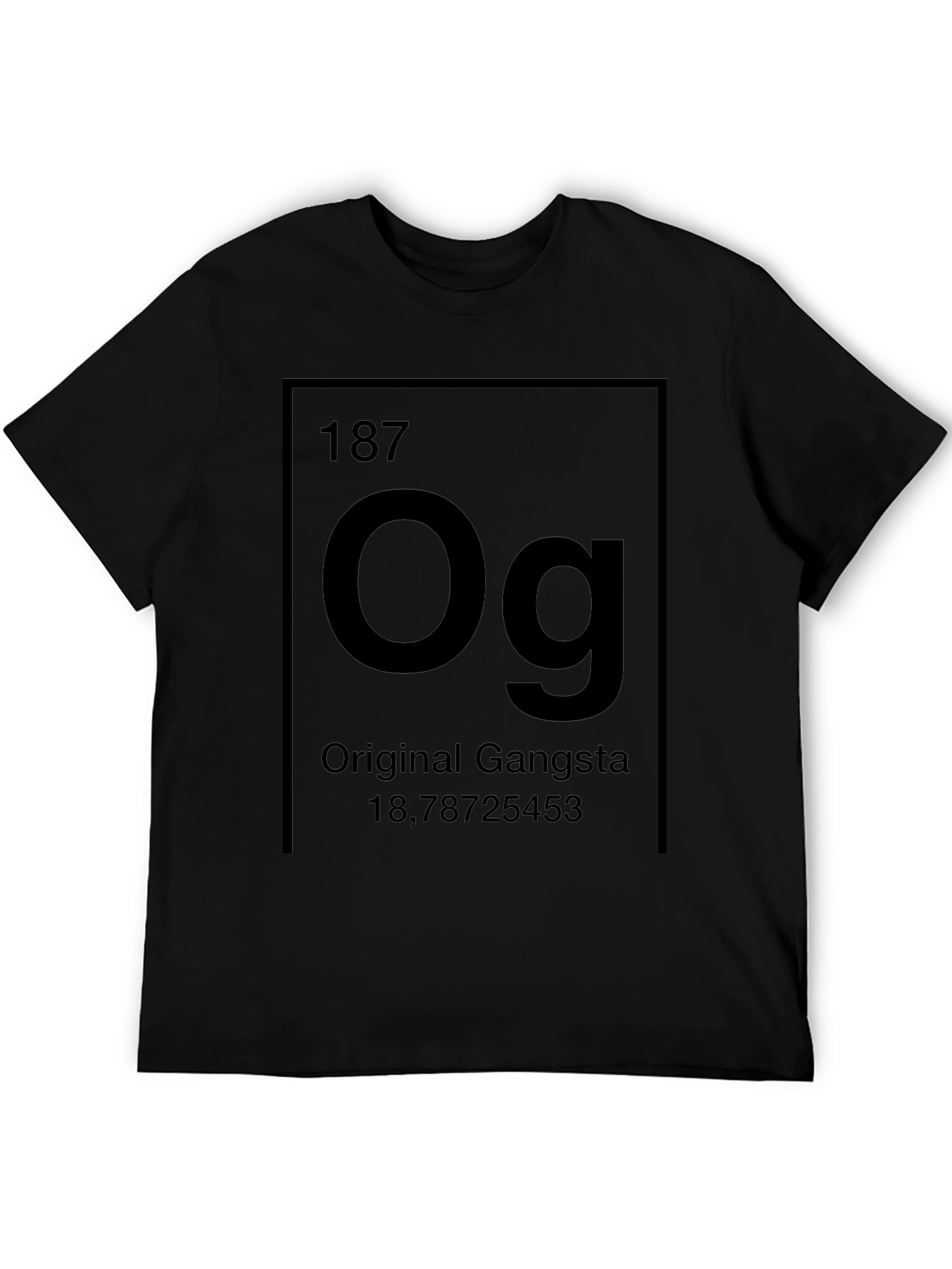 Original Gangsta OG Element Black T-Shirt
