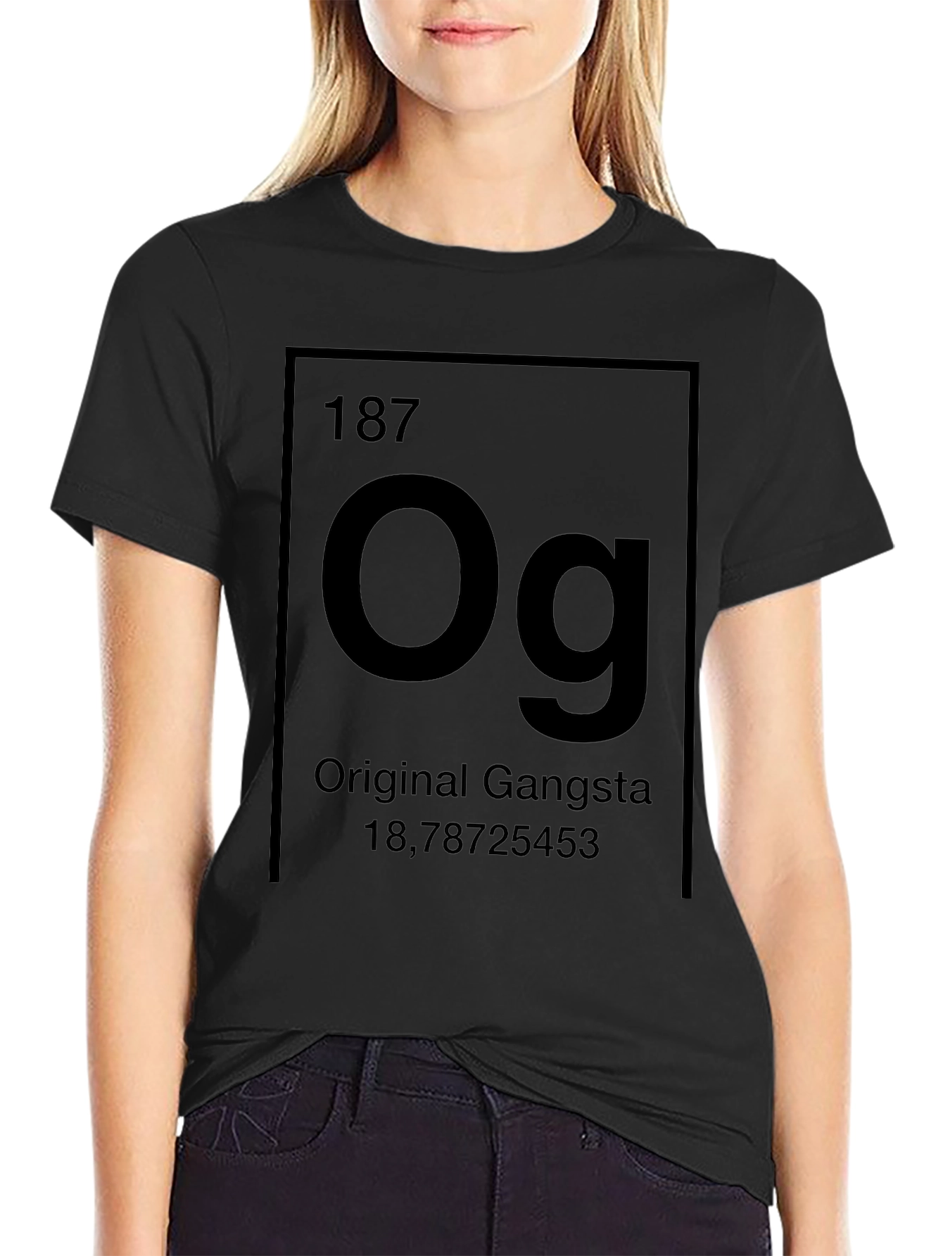Original Gangsta OG Element Black T-Shirt