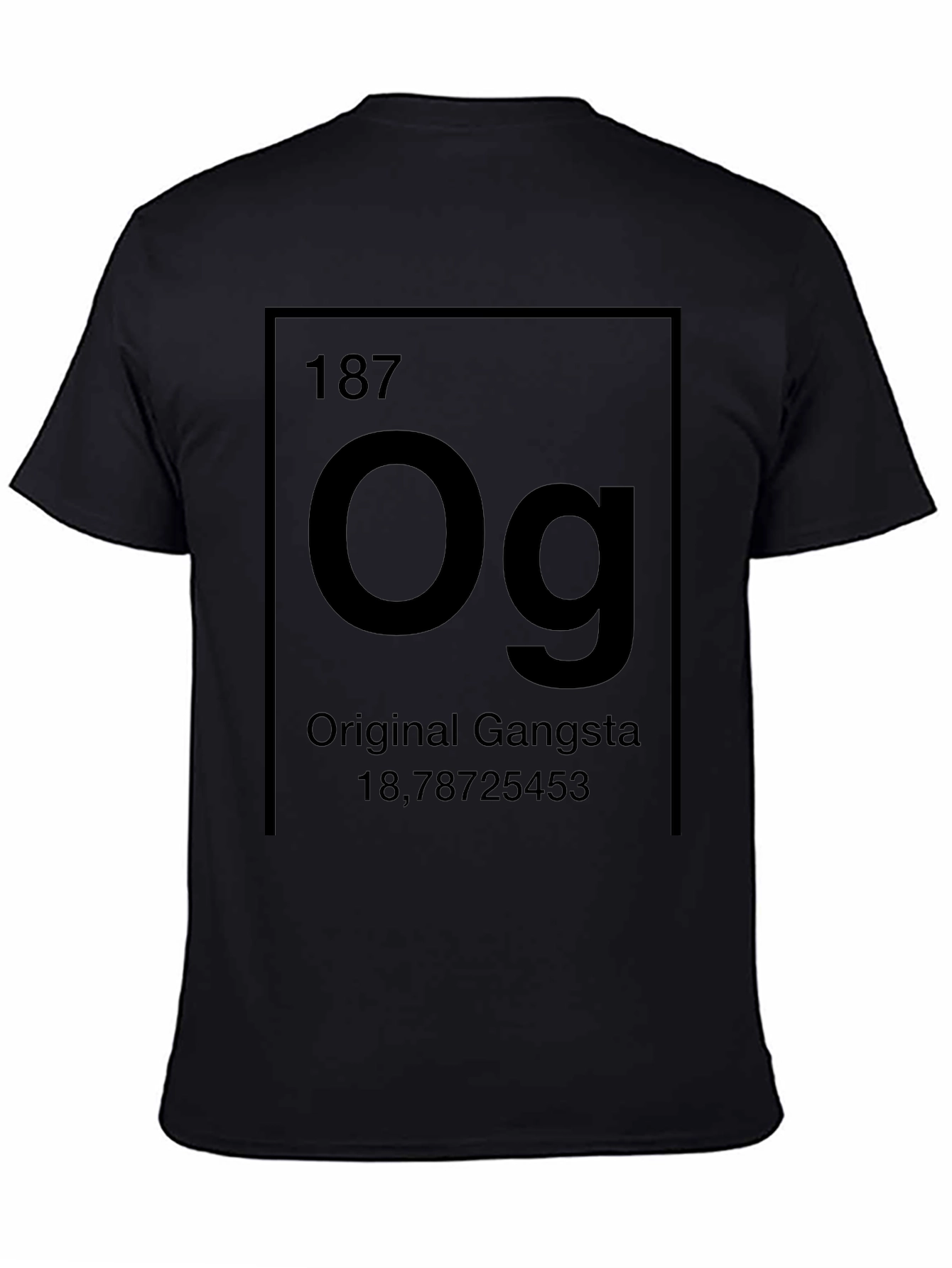 Original Gangsta OG Element Black T-Shirt