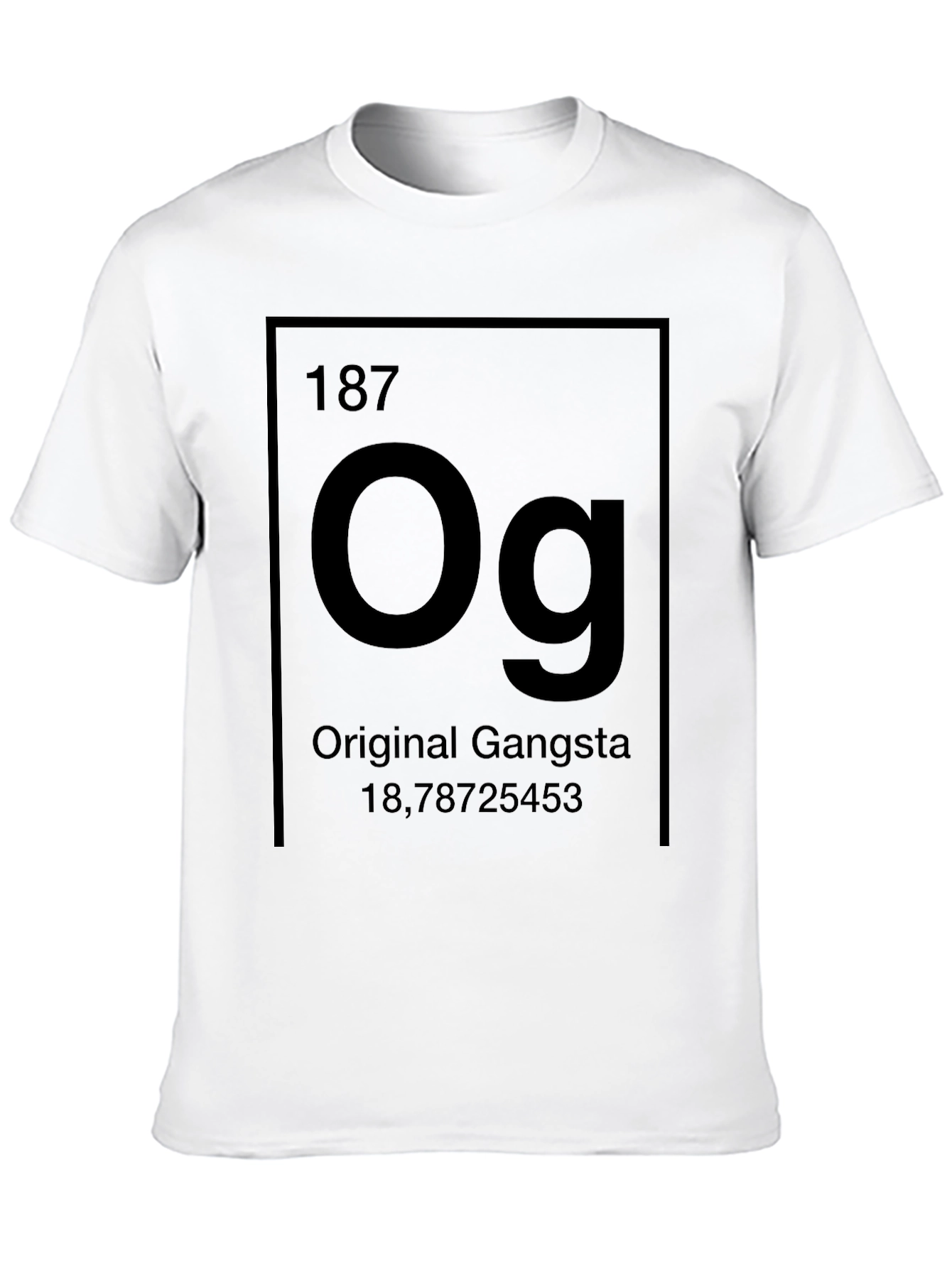 Original Gangsta OG Element Black T-Shirt