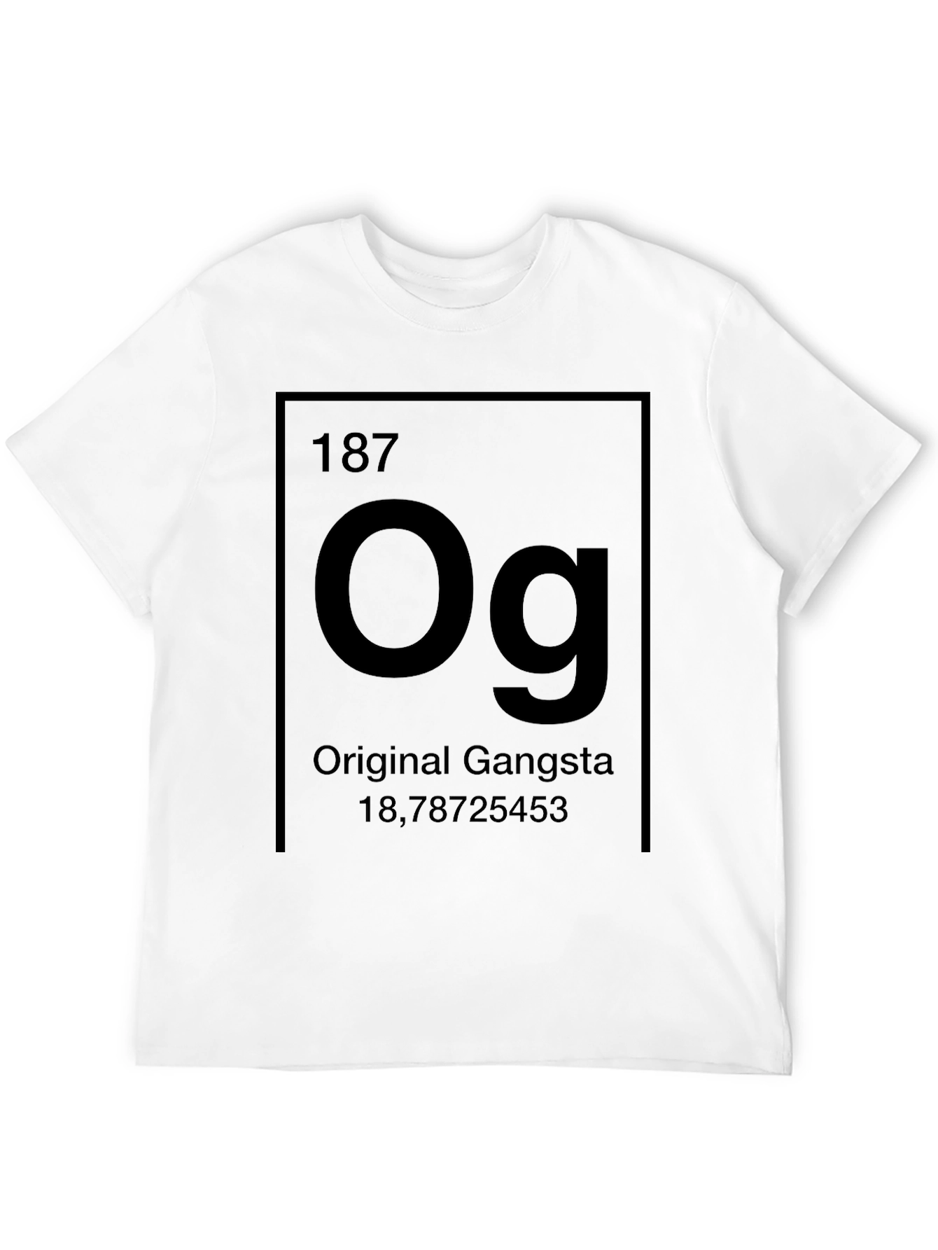 Original Gangsta OG Element Black T-Shirt