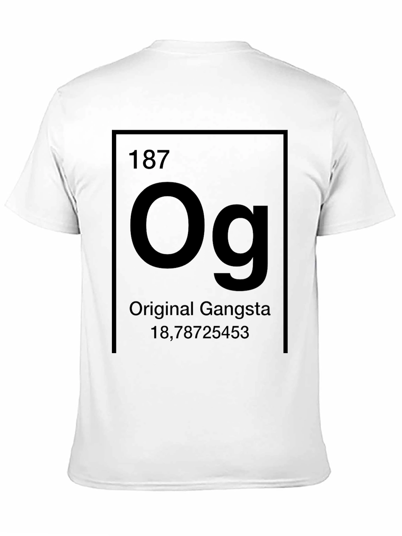 Original Gangsta OG Element Black T-Shirt