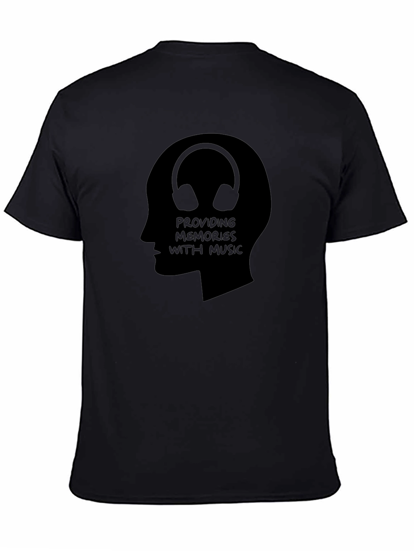Music Memories T-Shirt: Stylish Headphone Design