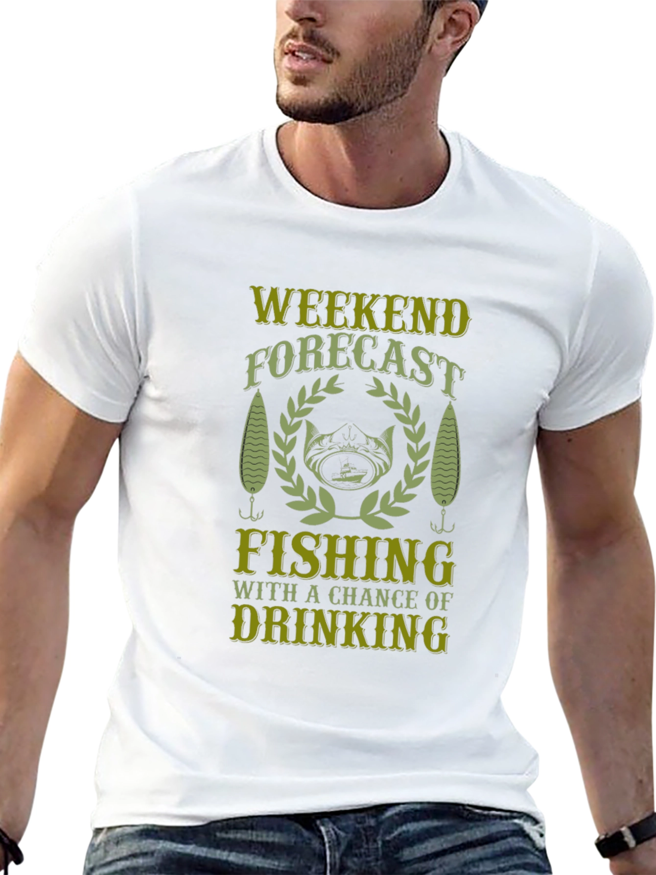 Fishing Weekend Forecast Tee