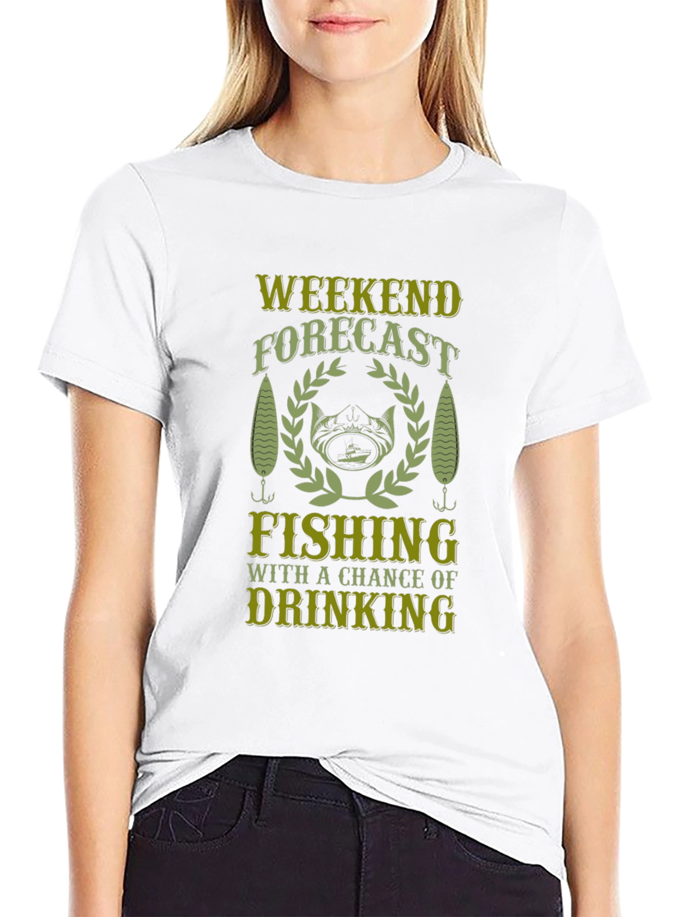 Fishing Weekend Forecast Tee