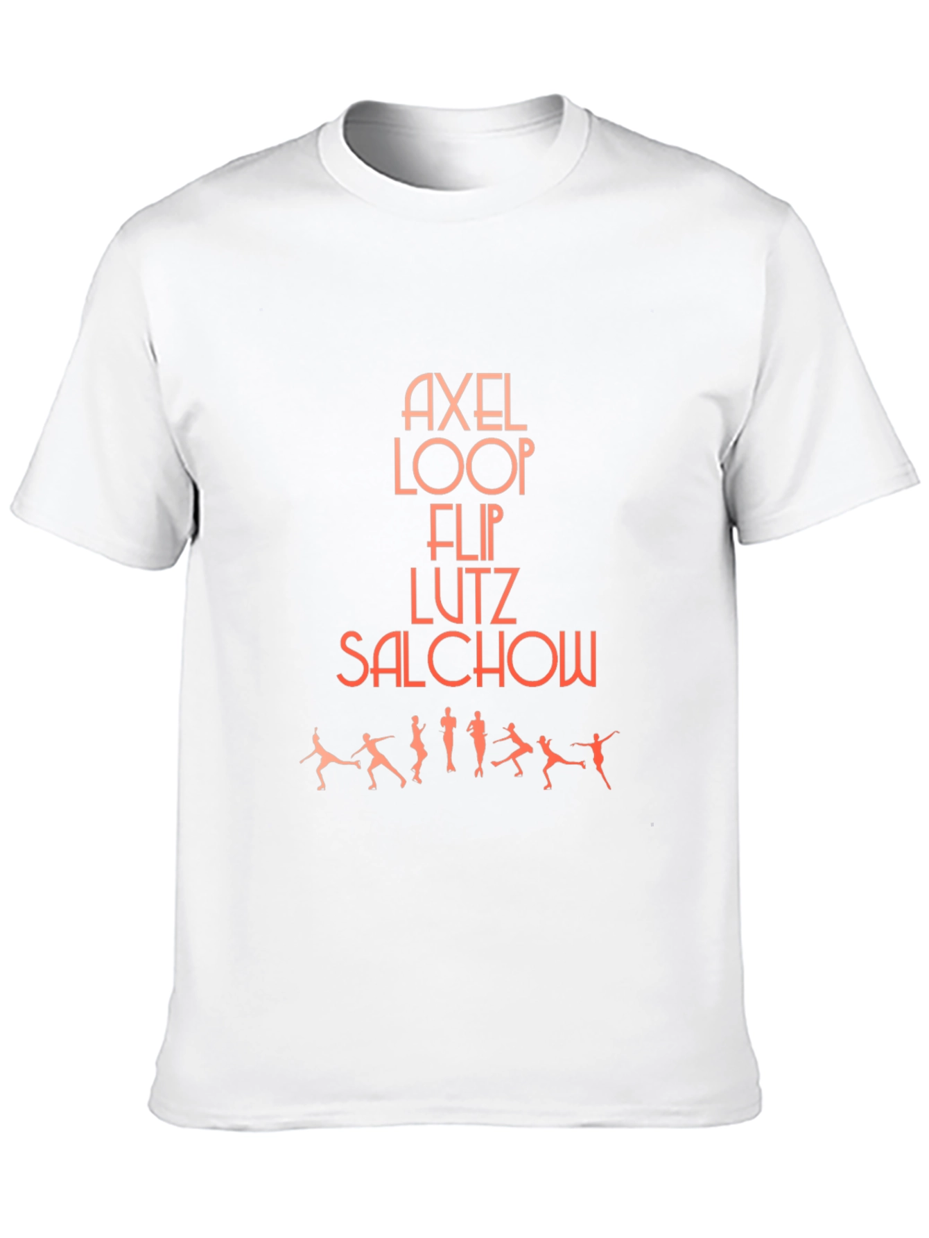 Figure Skating Jumps T-Shirt - Axel Loop Flip