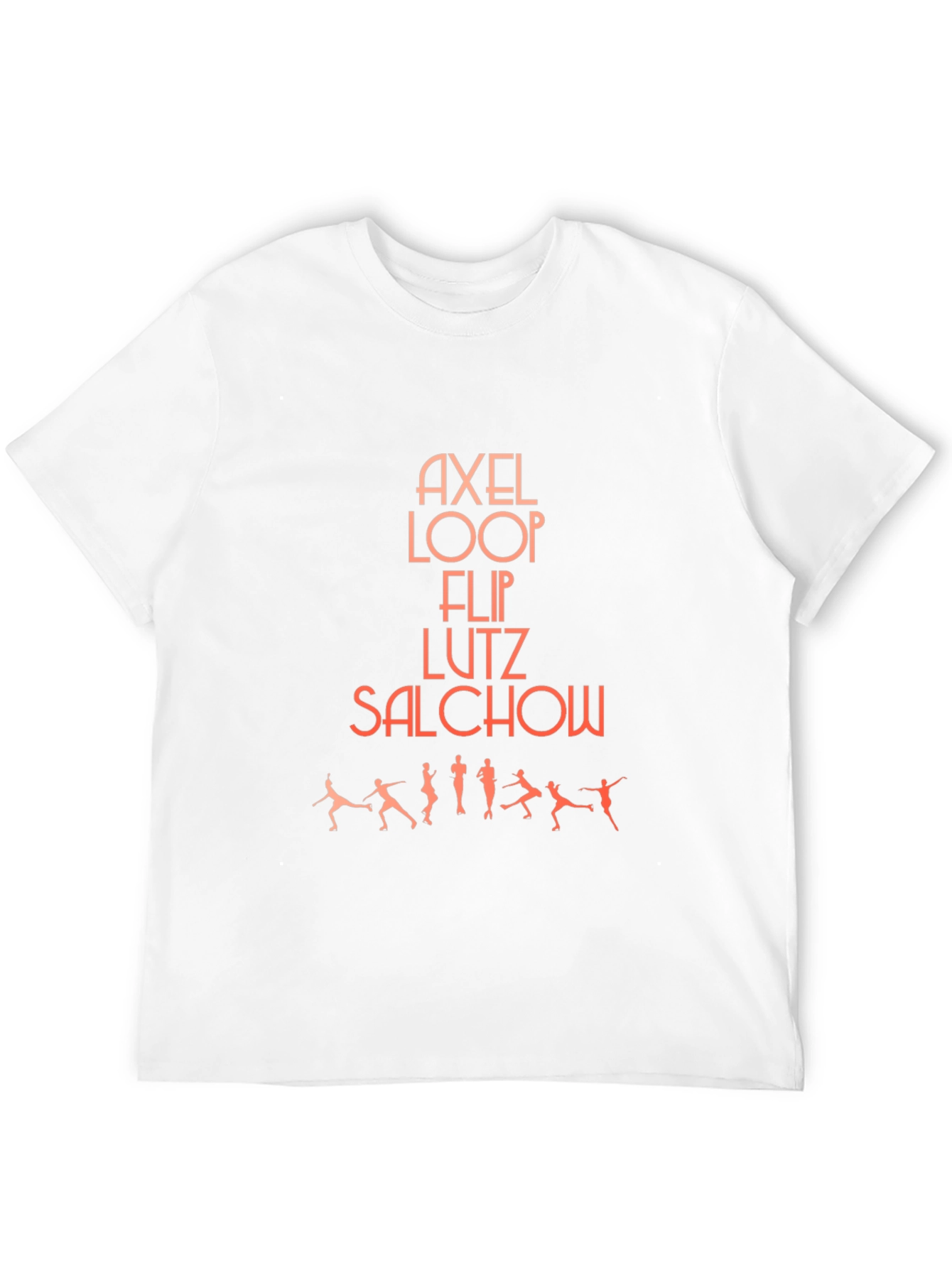Figure Skating Jumps T-Shirt - Axel Loop Flip