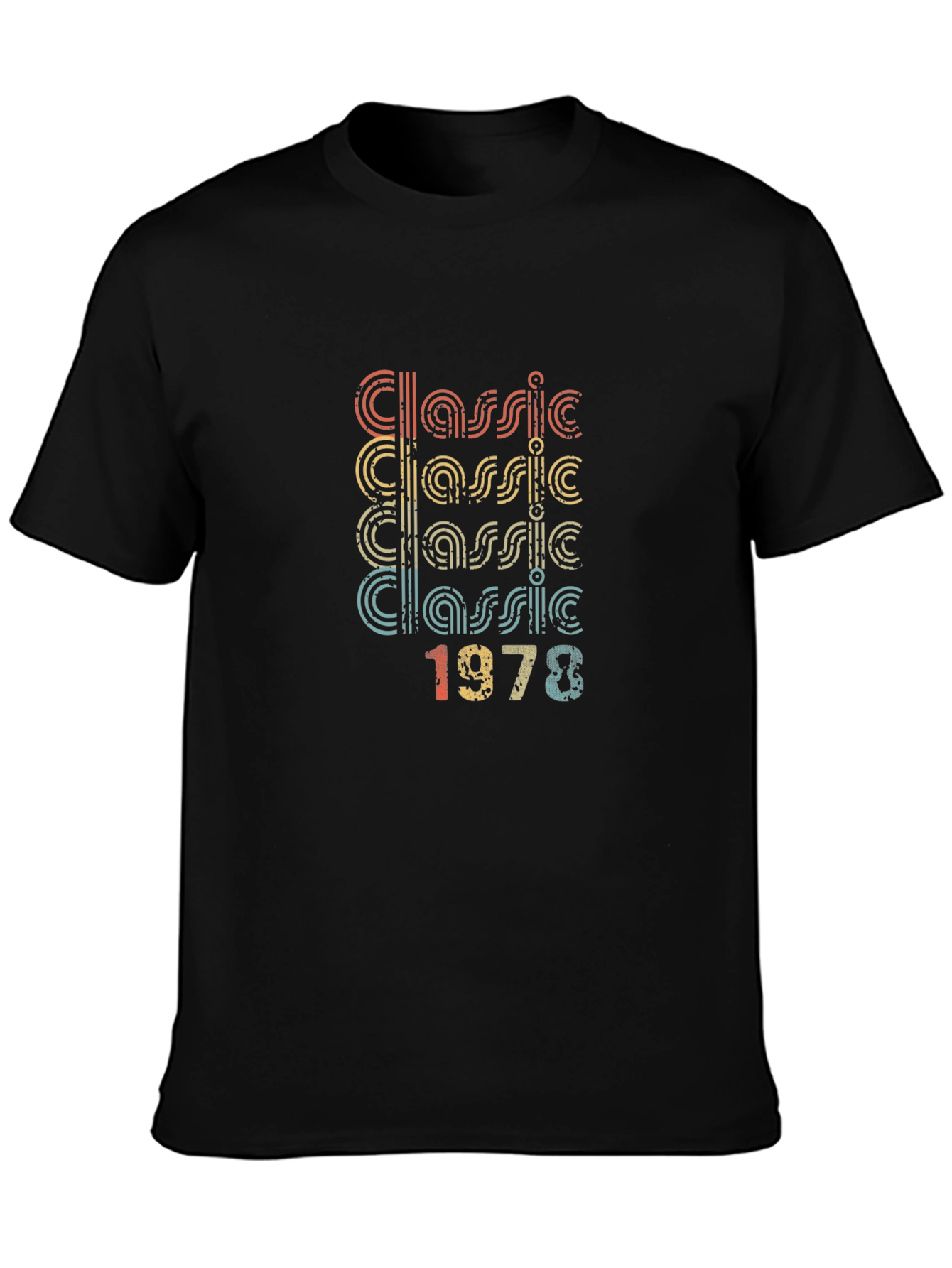 Classic 1978 Birthday T-Shirt Retro Style