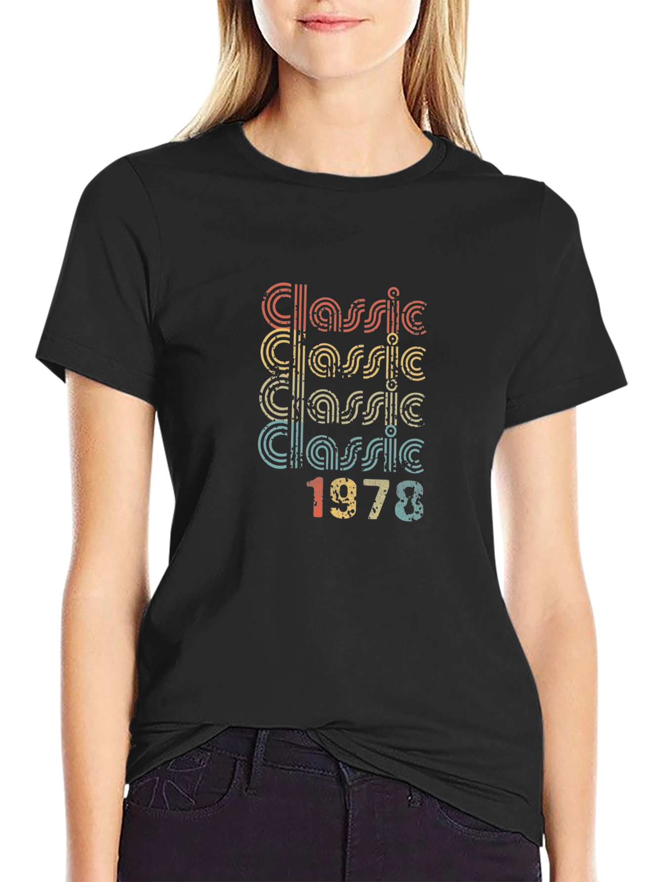 Classic 1978 Birthday T-Shirt Retro Style