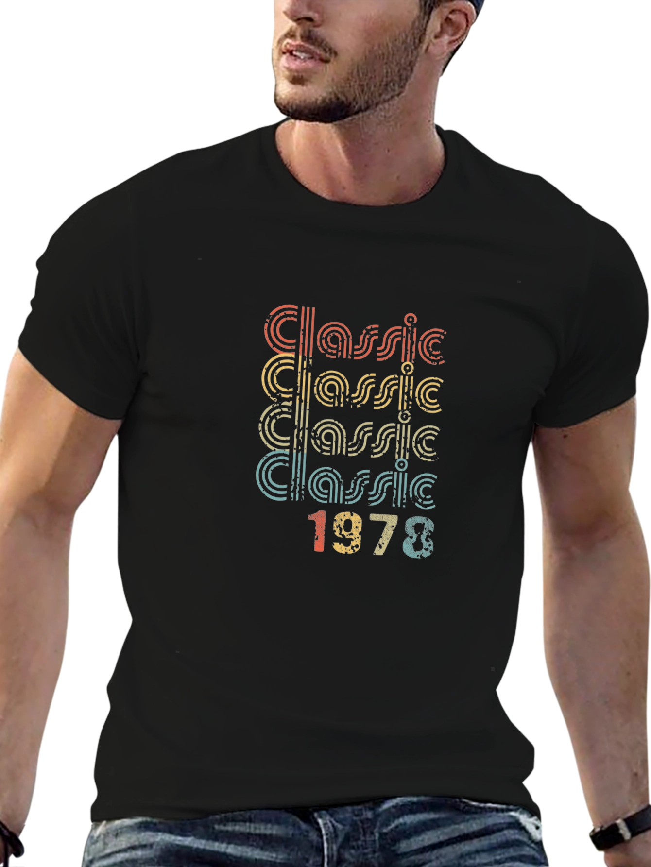 Classic 1978 Birthday T-Shirt Retro Style