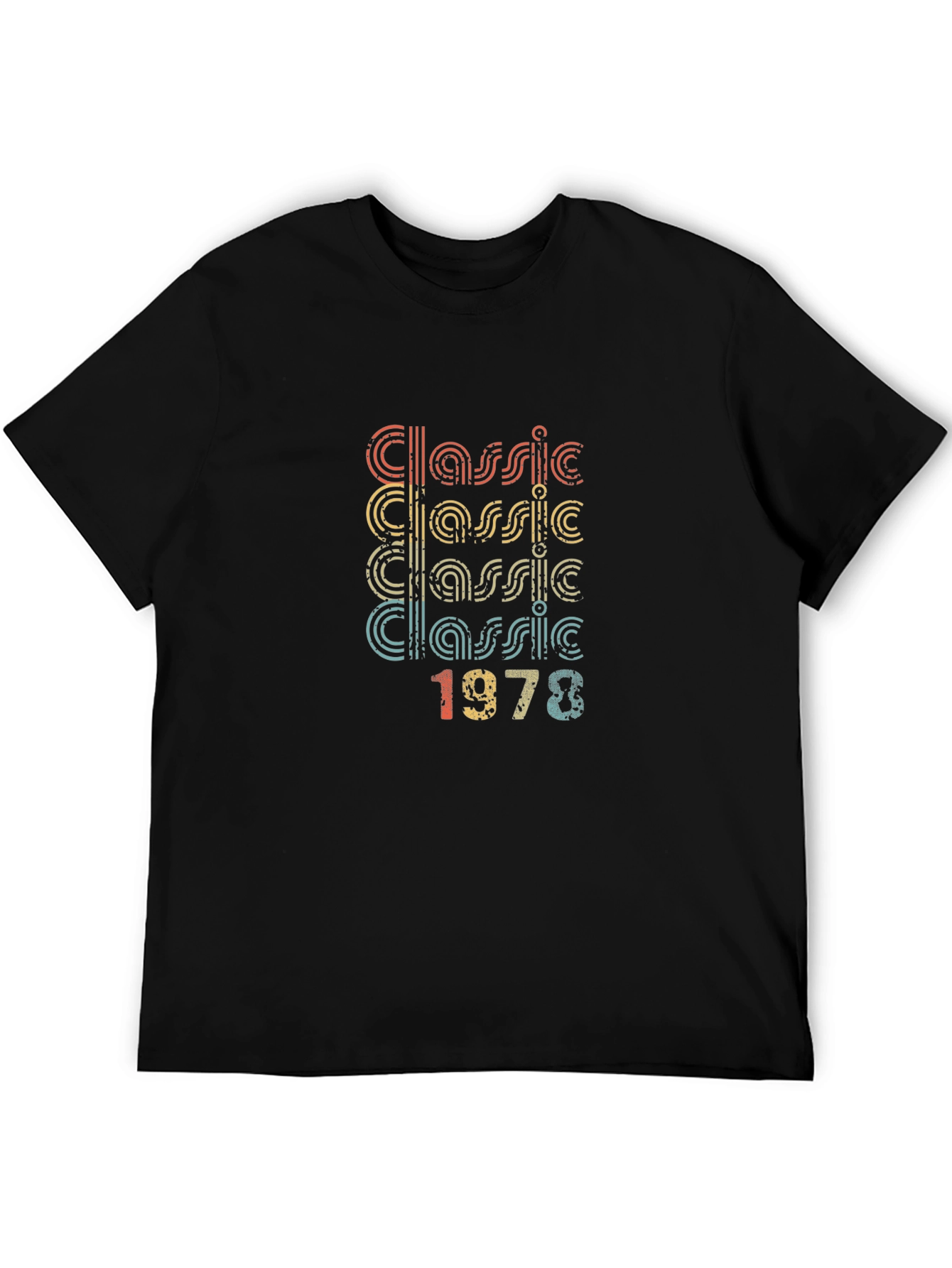 Classic 1978 Birthday T-Shirt Retro Style