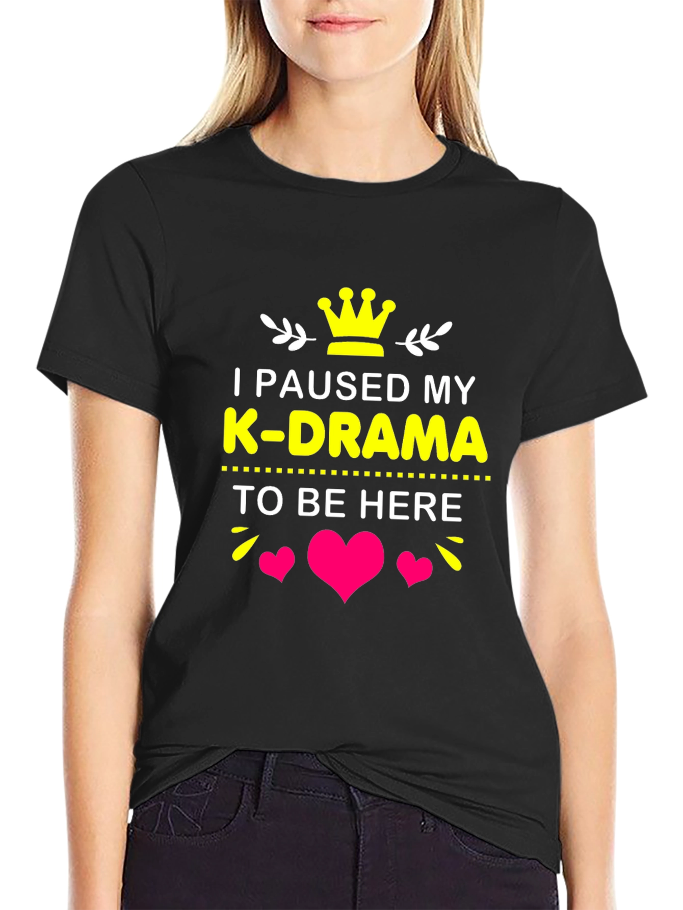 I Paused My K-Drama T-Shirt