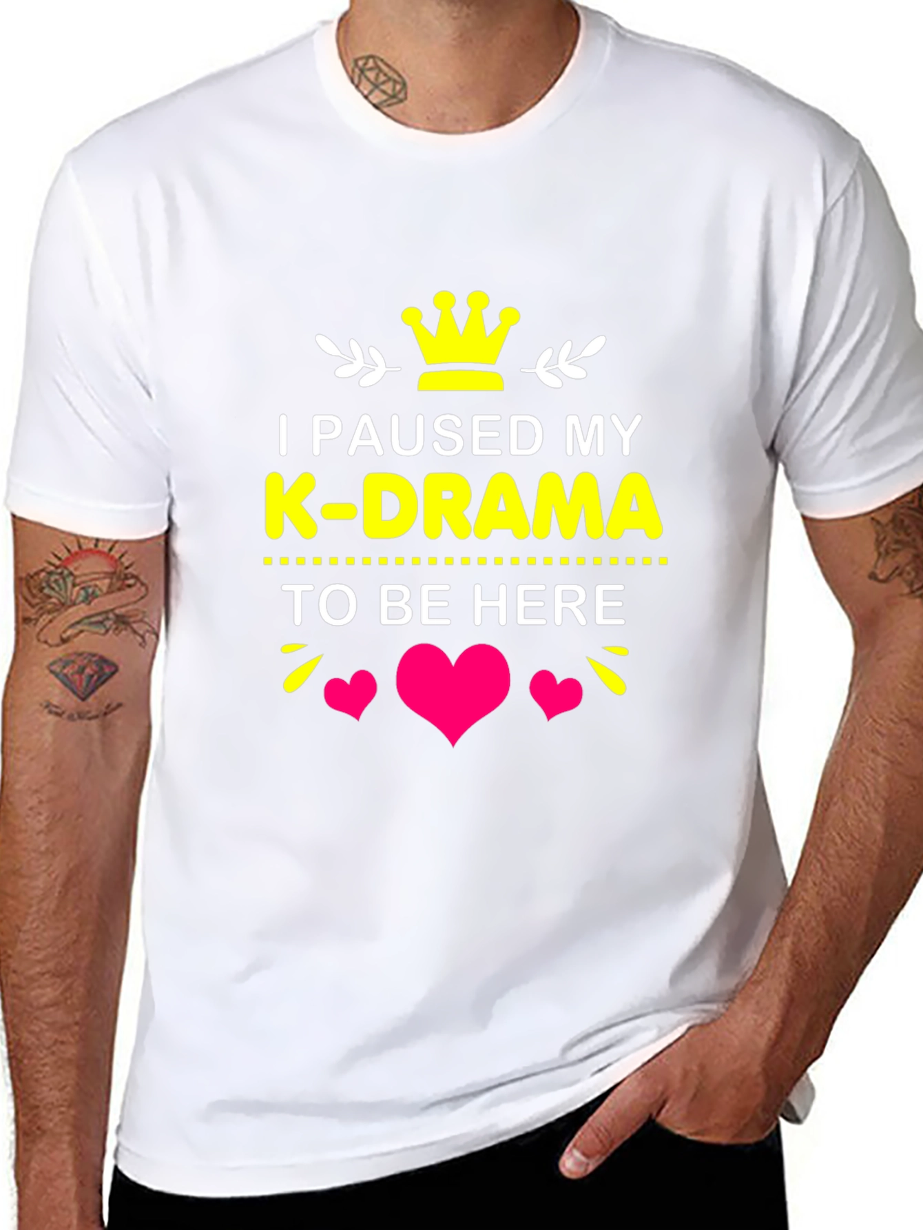 I Paused My K-Drama T-Shirt