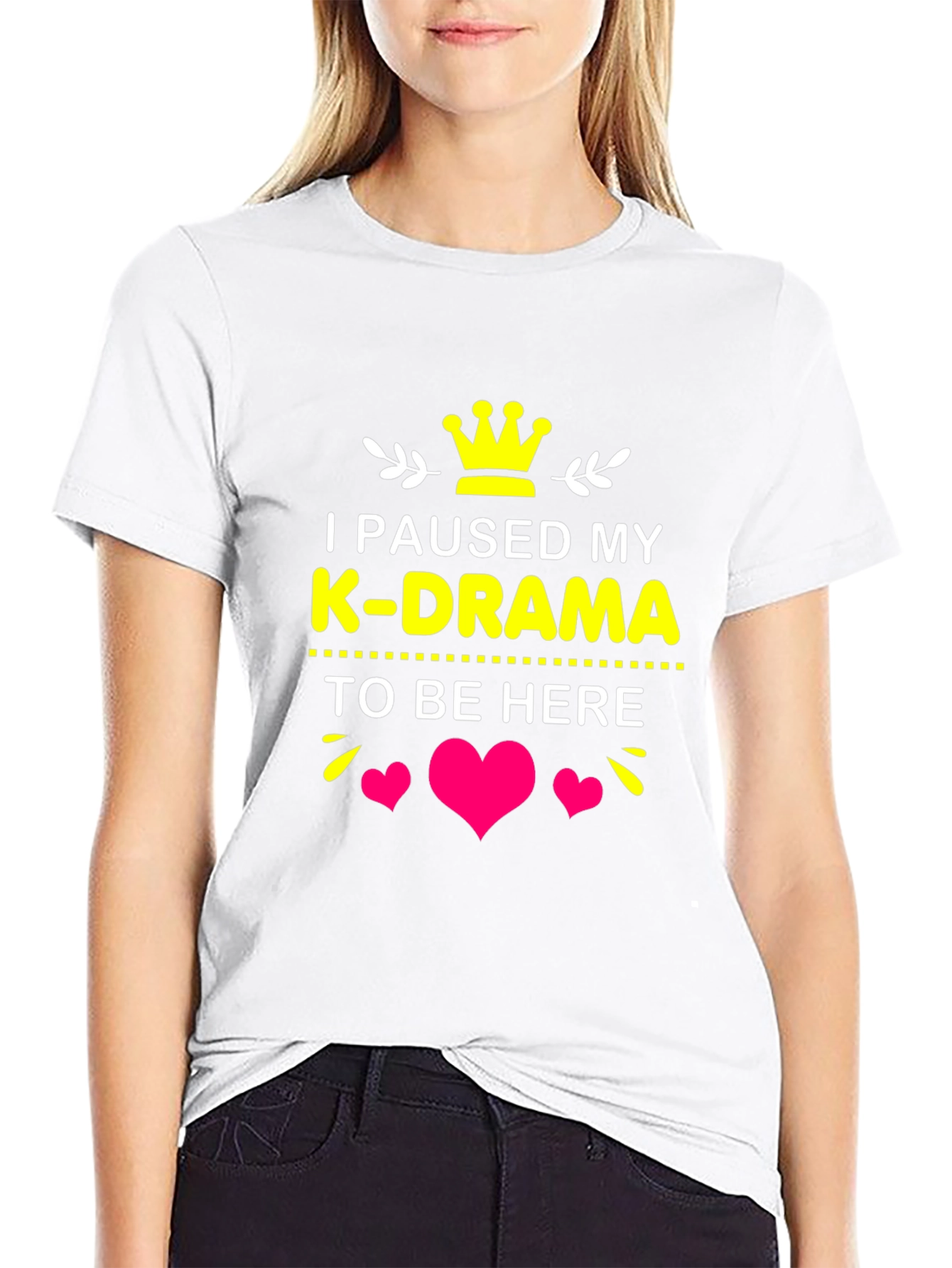 I Paused My K-Drama T-Shirt