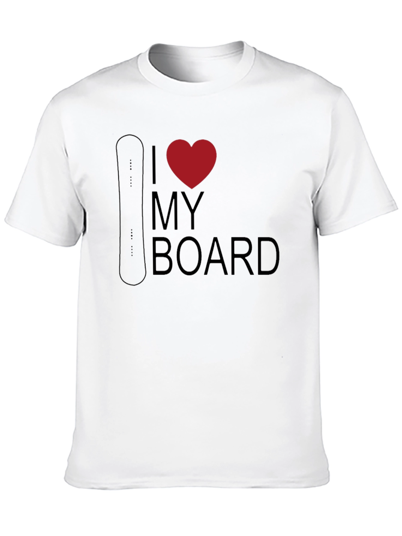 I Love My Board - Snowboarding T-Shirt
