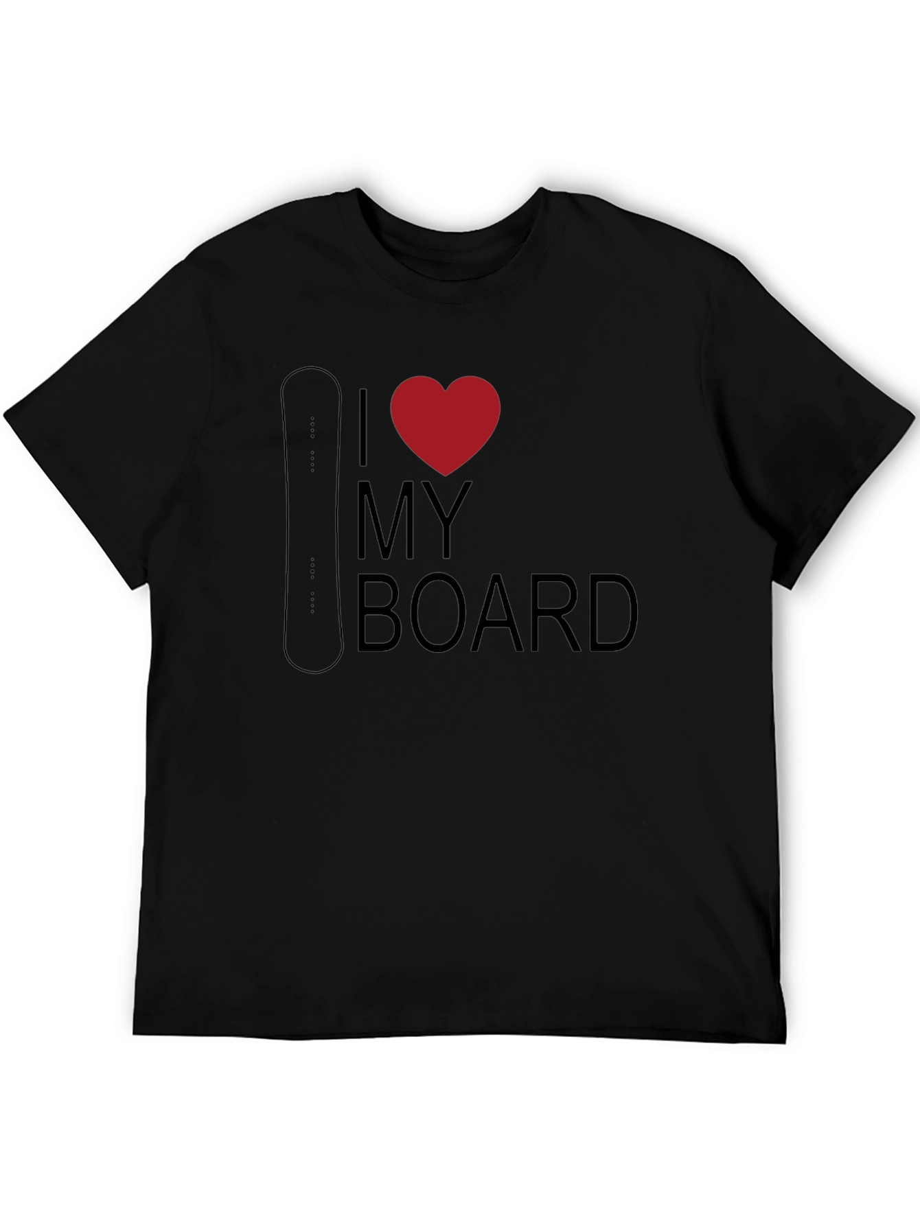I Love My Board - Snowboarding T-Shirt