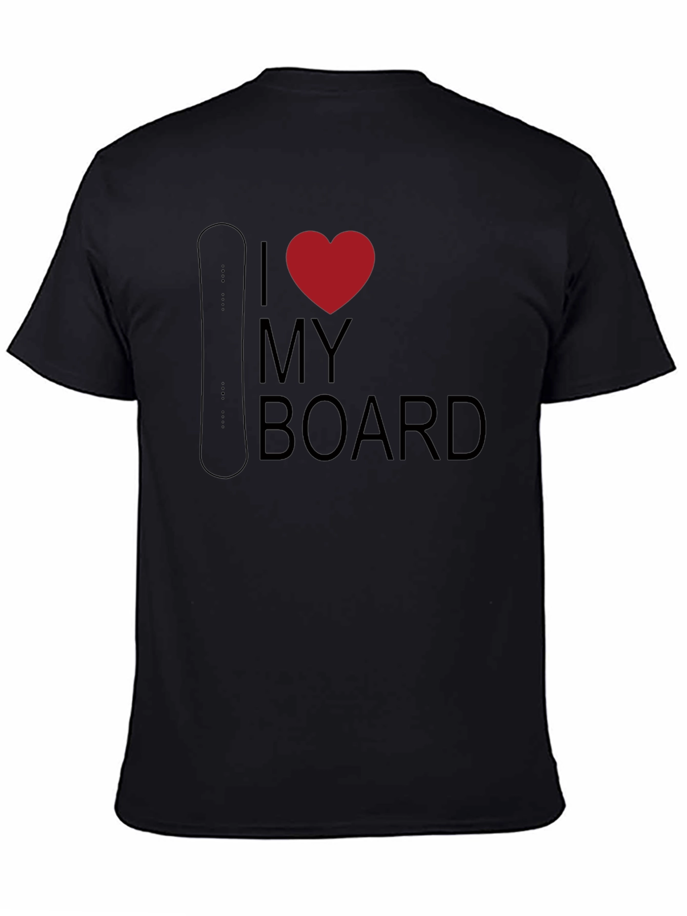 I Love My Board - Snowboarding T-Shirt