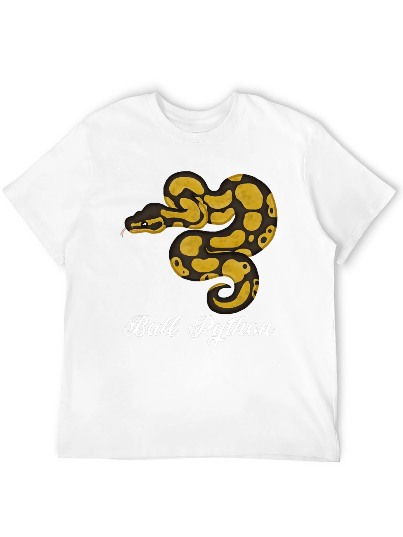 Ball Python Graphic T-Shirt - Reptile Lover Tee