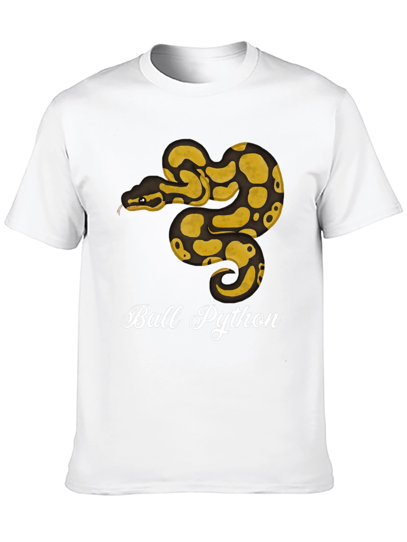 Ball Python Graphic T-Shirt - Reptile Lover Tee