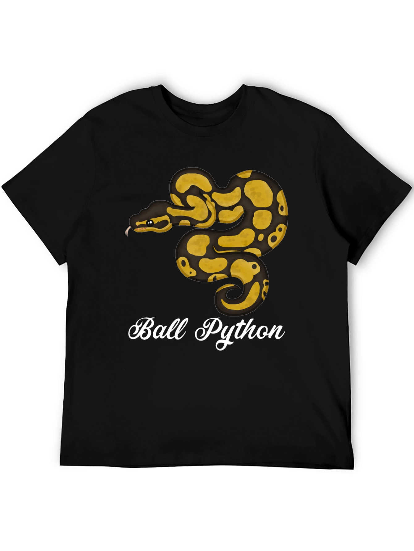 Ball Python Graphic T-Shirt - Reptile Lover Tee
