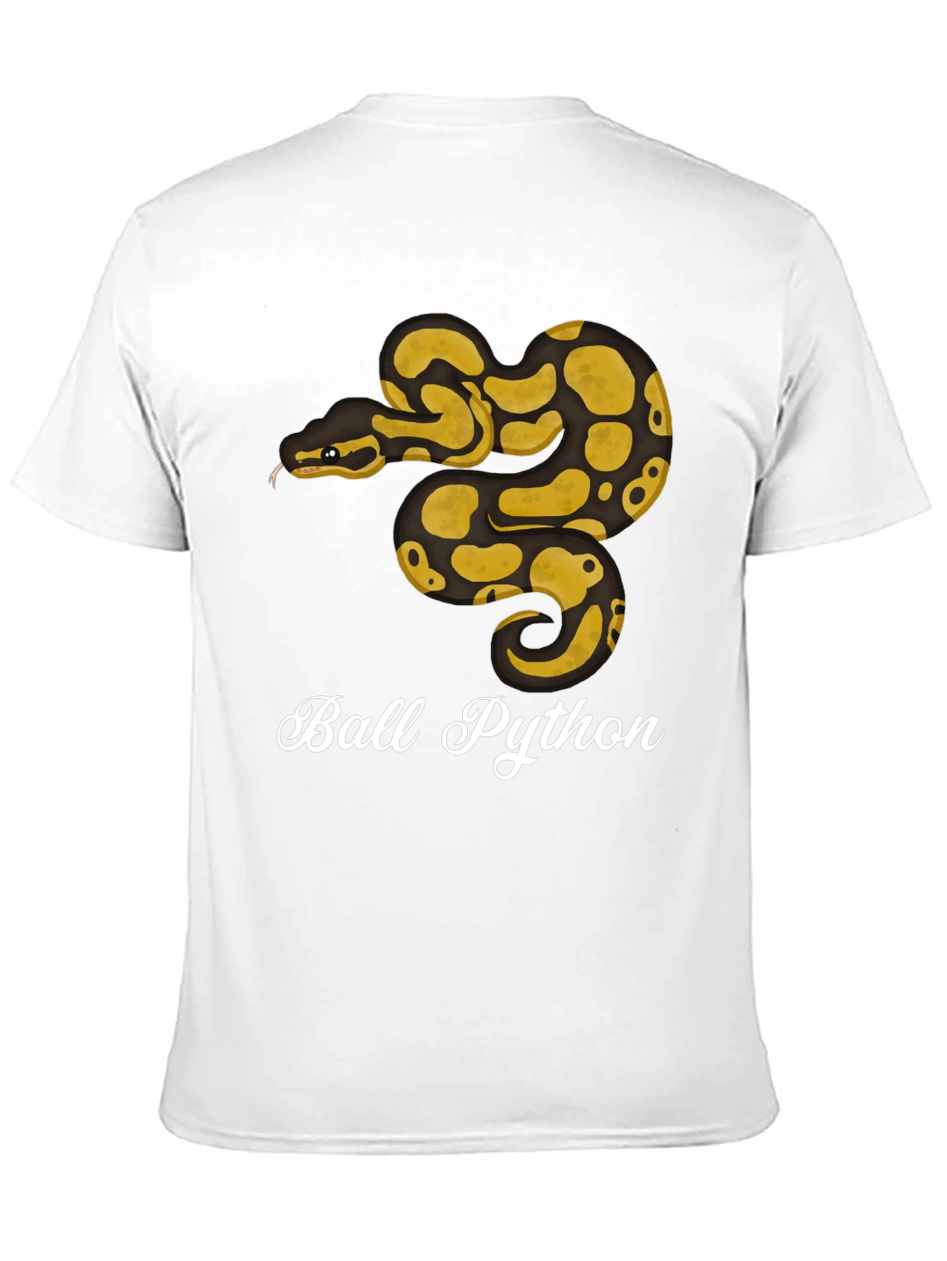 Ball Python Graphic T-Shirt - Reptile Lover Tee