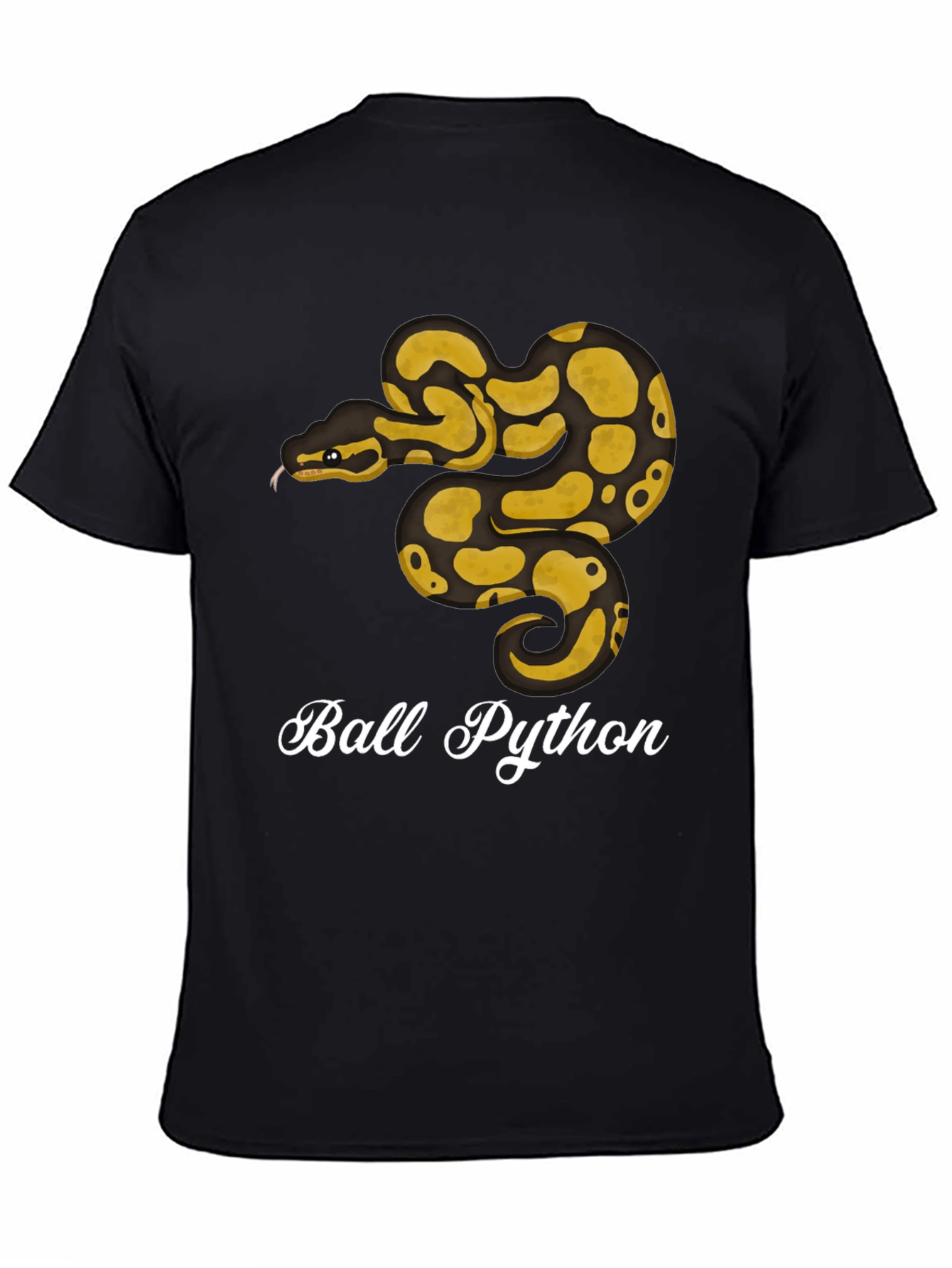 Ball Python Graphic T-Shirt - Reptile Lover Tee